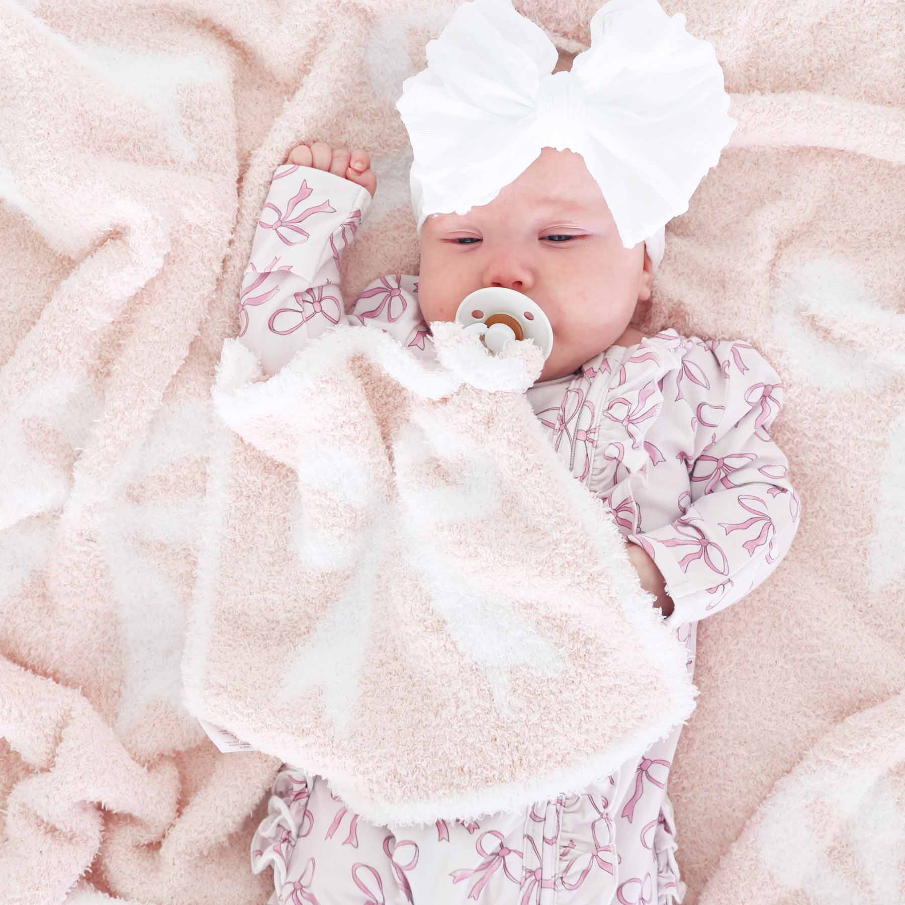 CuddleLane™ Luxe Lovey | Bows - Image 8