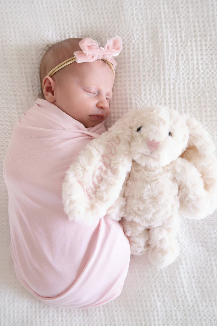 Embroidered Cuddle Plush Friends | Bentley Bunny - Image 3