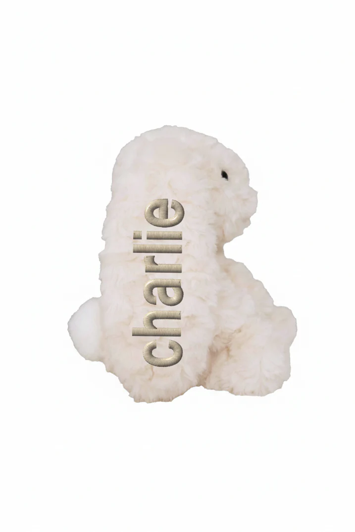 Embroidered Cuddle Plush Friends | Bentley Bunny - Image 5