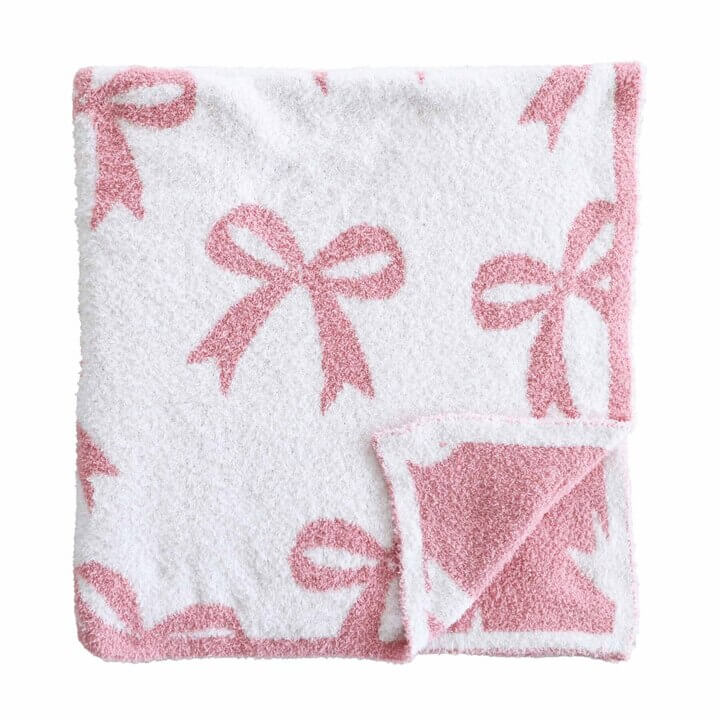 CuddleLane™ Luxe Blankets | Bows - Image 2