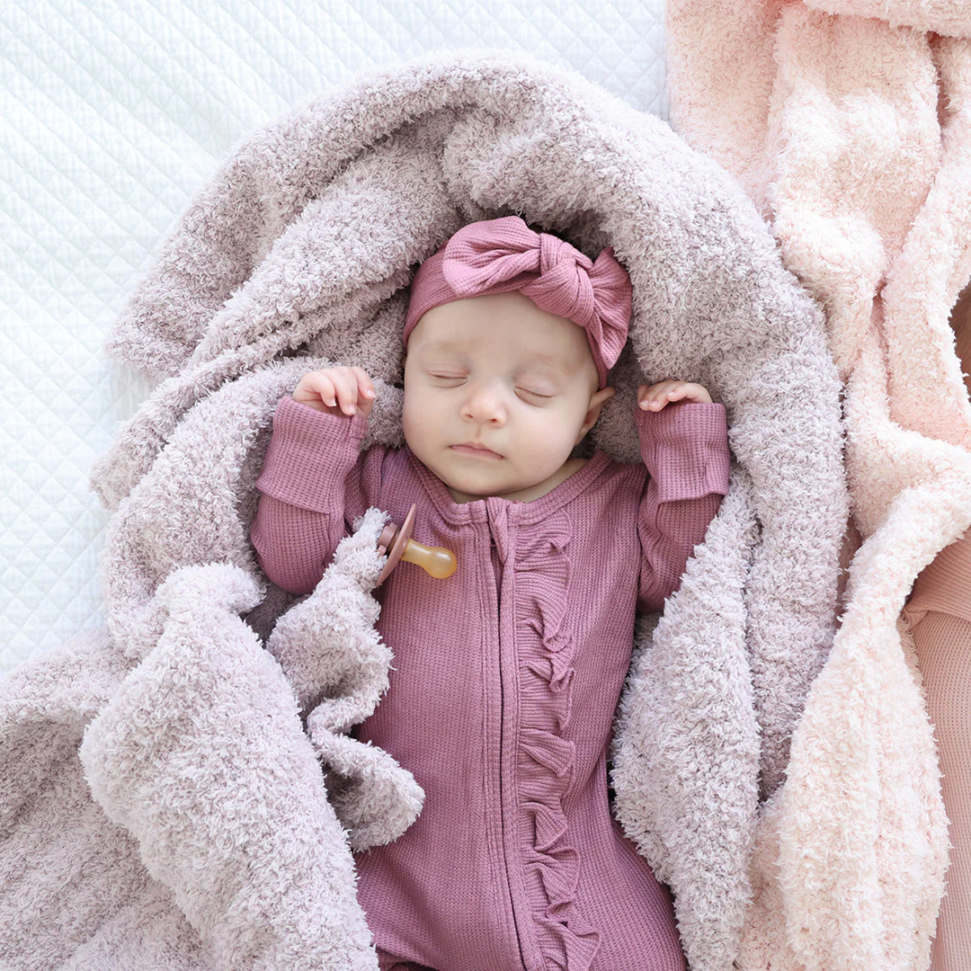 CuddleLane™ Luxe Blankets | Dusty Purple - Image 4