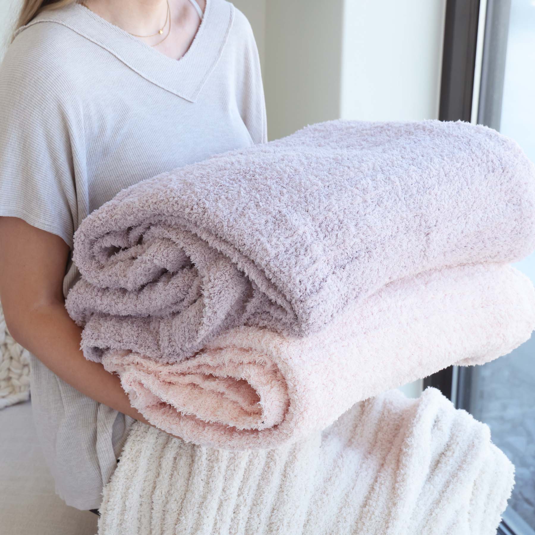 CuddleLane™ Luxe Blankets | Rose - Image 5