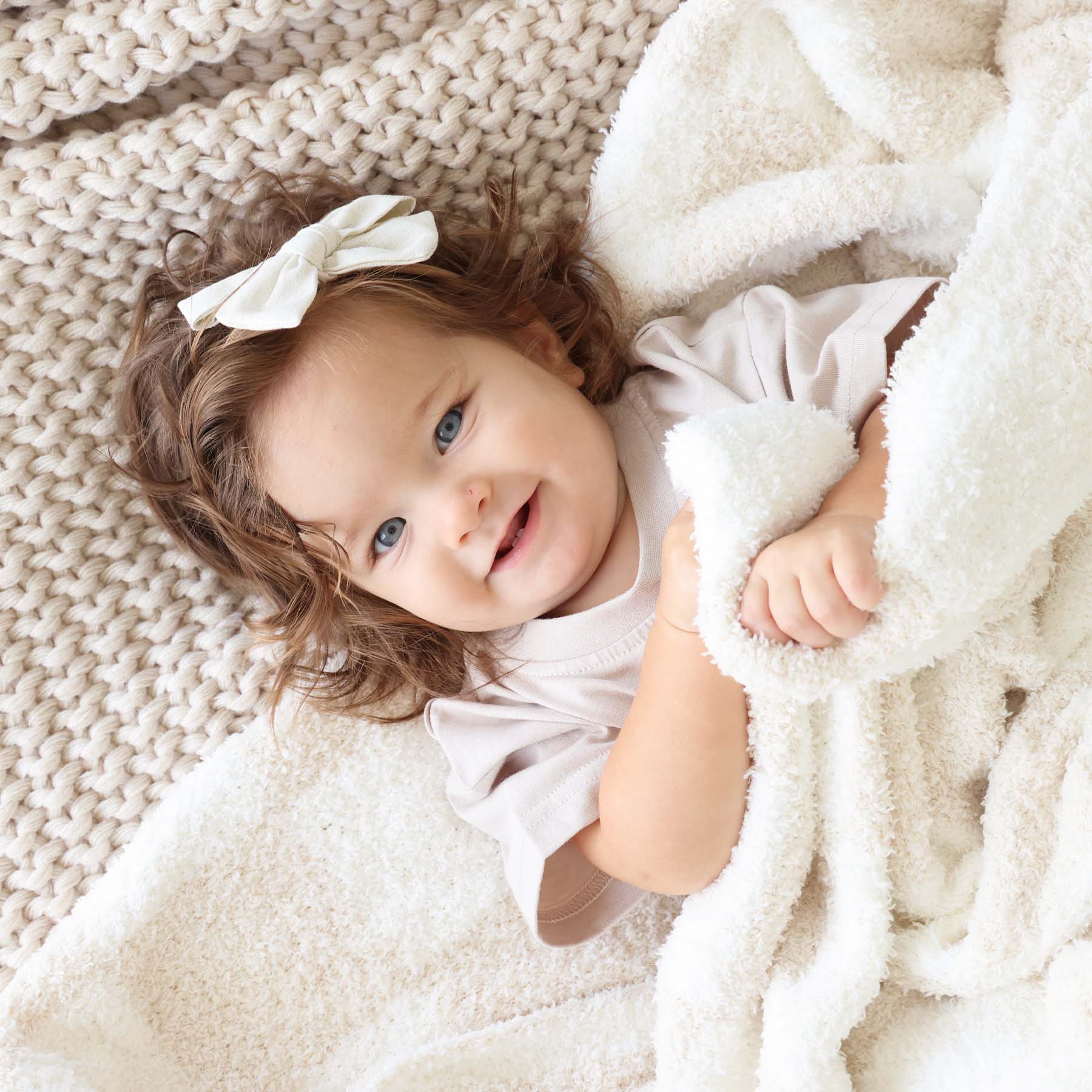 CuddleLane™ Luxe Blankets | Toffee Check - Image 3