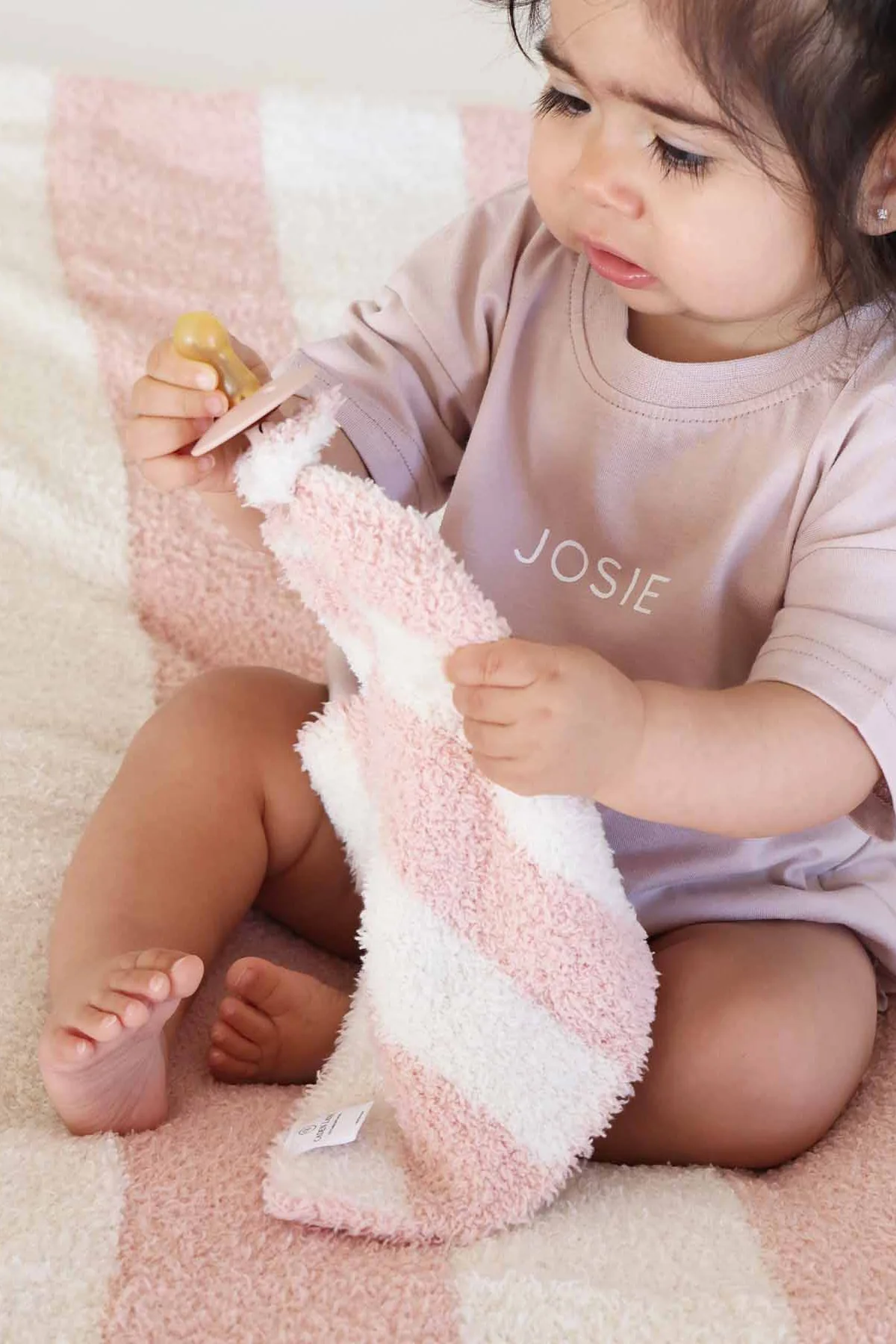 CuddleLane™ Luxe Lovey | Stripe - Image 8