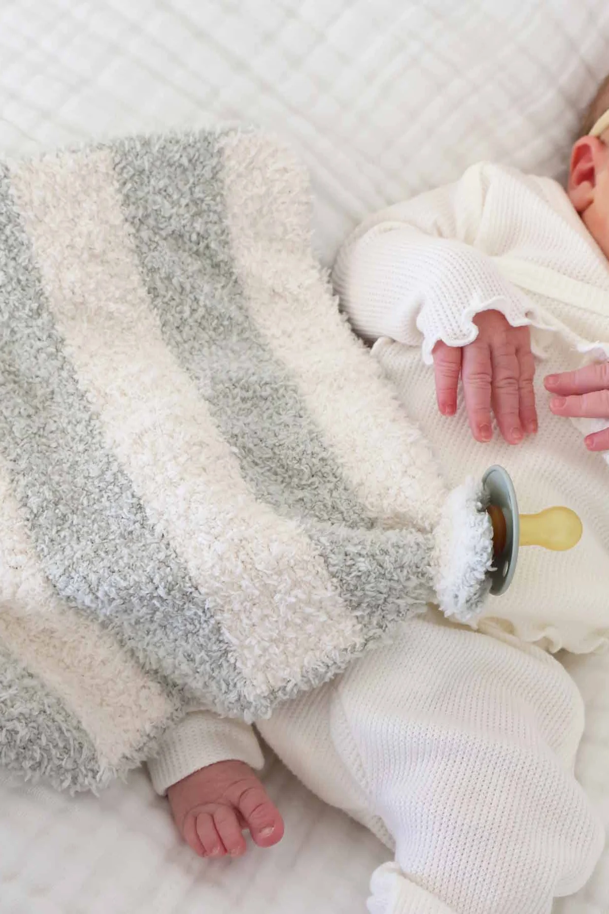 CuddleLane™ Luxe Lovey | Stripe - Image 9