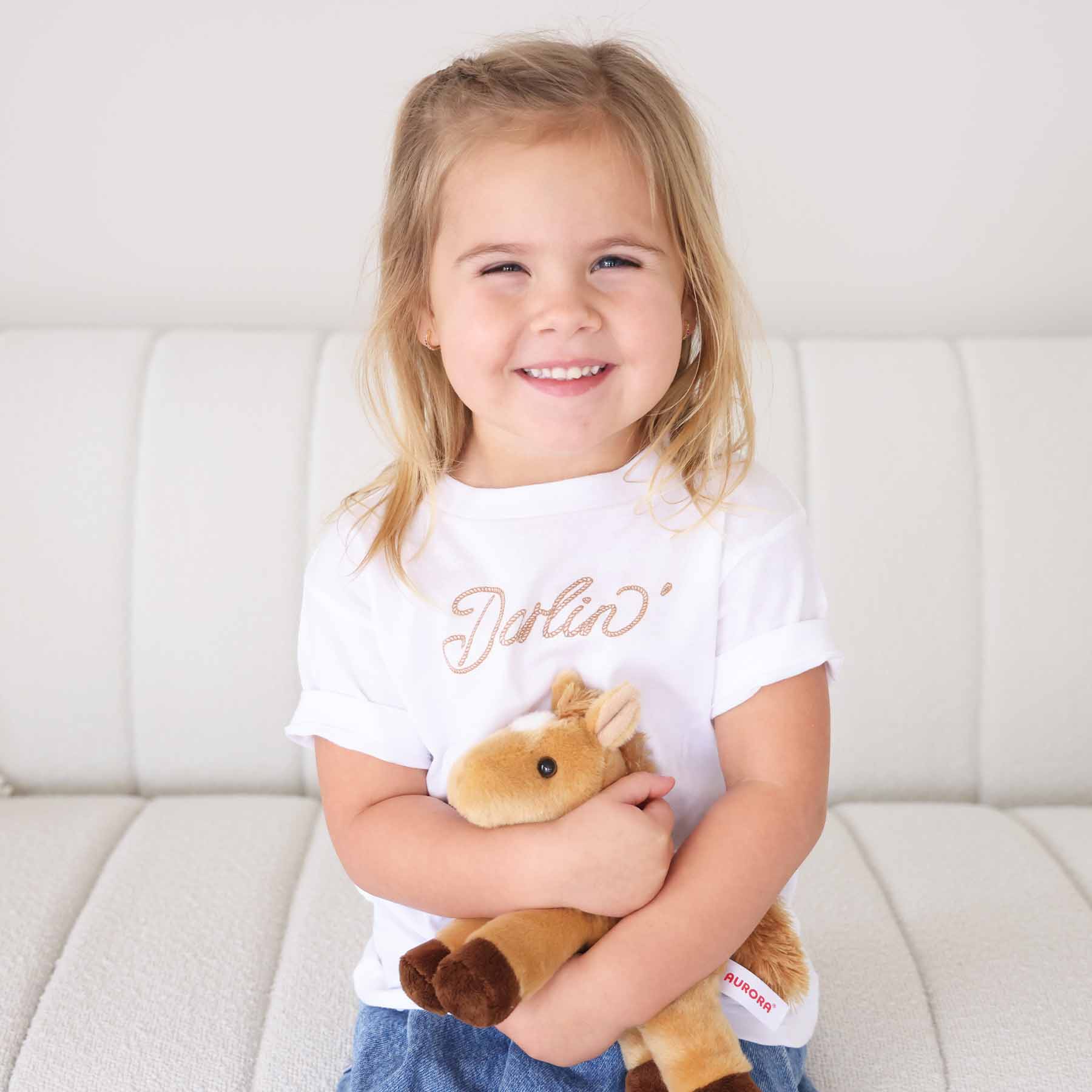 Darlin' Kids Graphic Tee | White