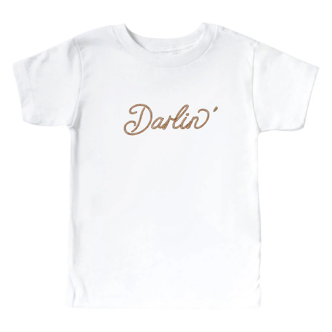 Darlin' Kids Graphic Tee | White - Image 2
