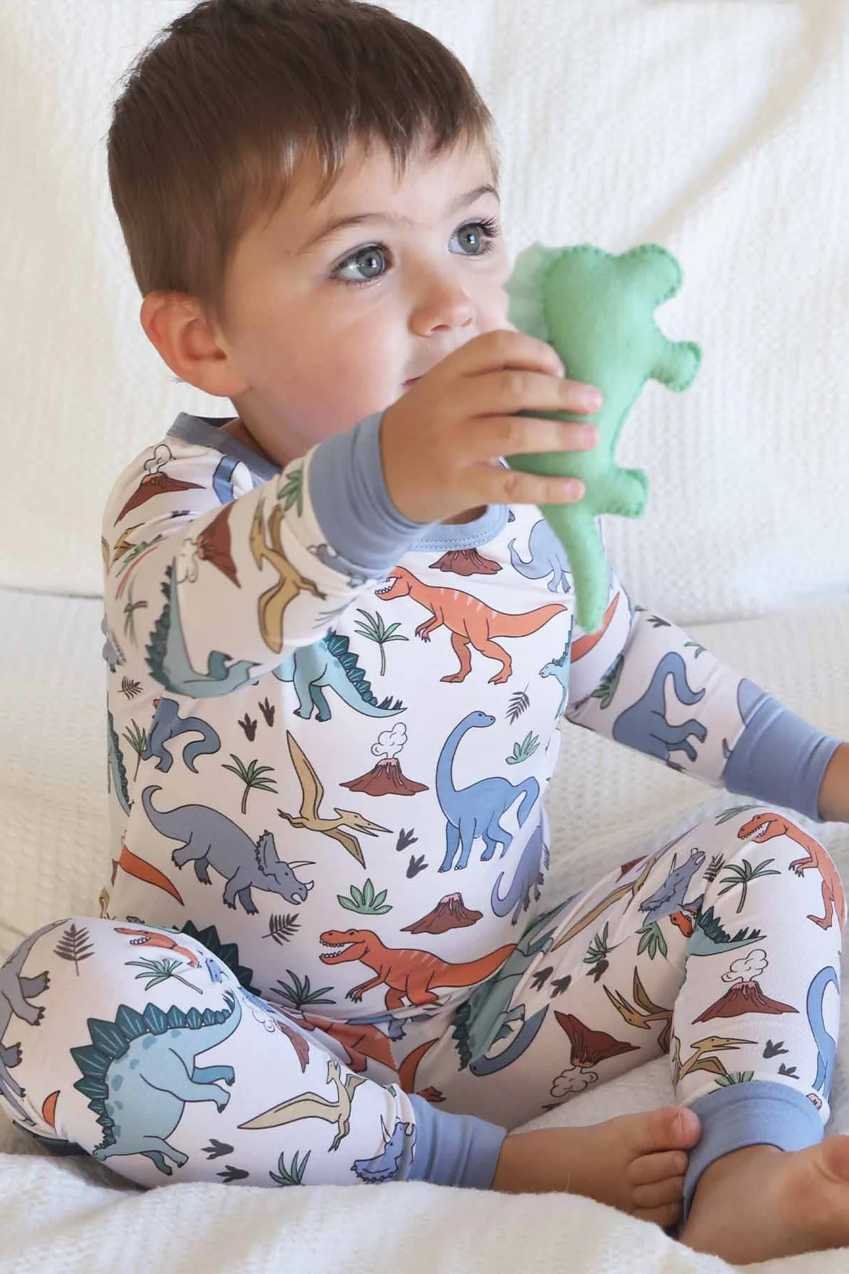 Dino Dude Two Piece Pajama Set - Image 3