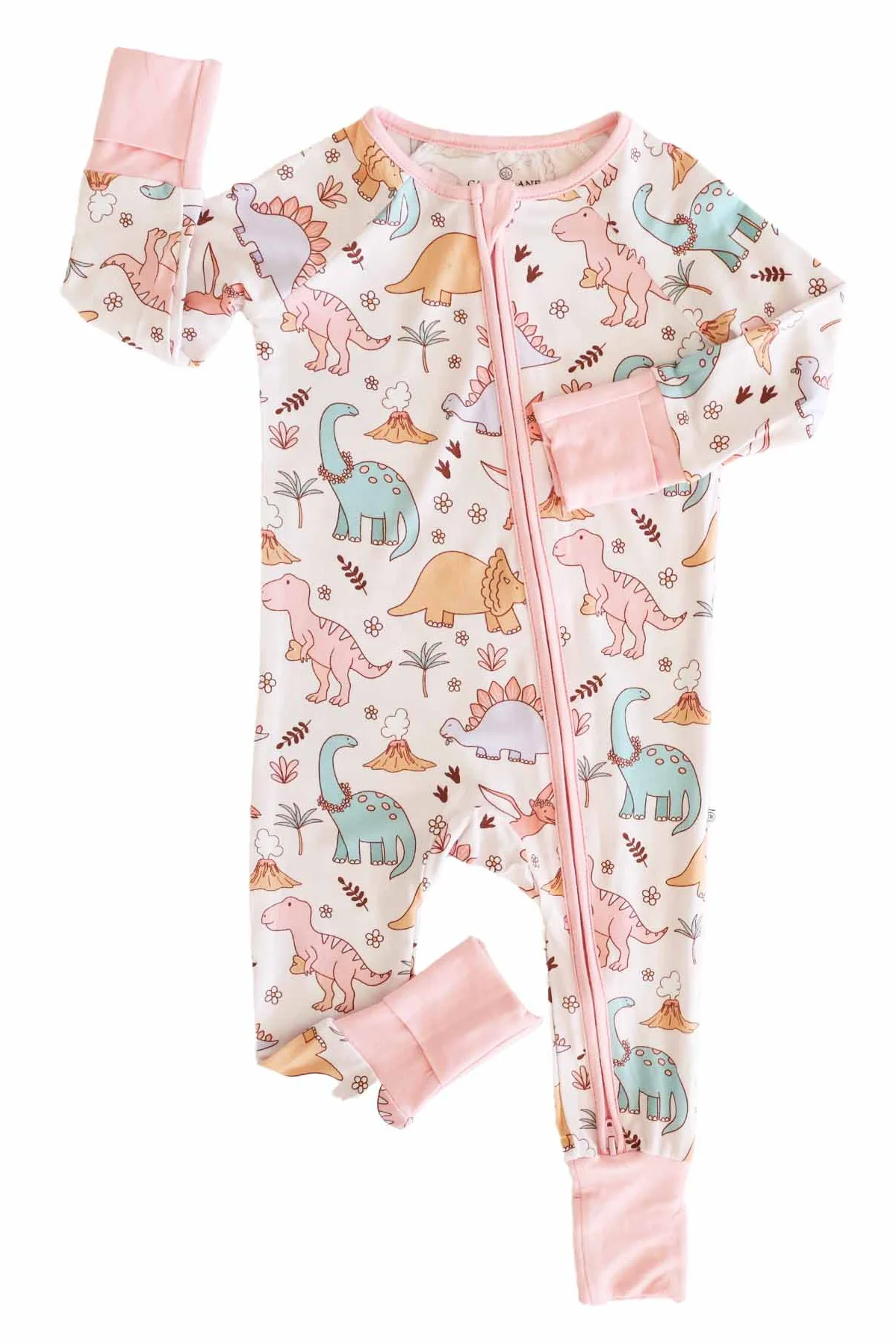 Dolly's Dinos Convertible Zip Romper - Image 6
