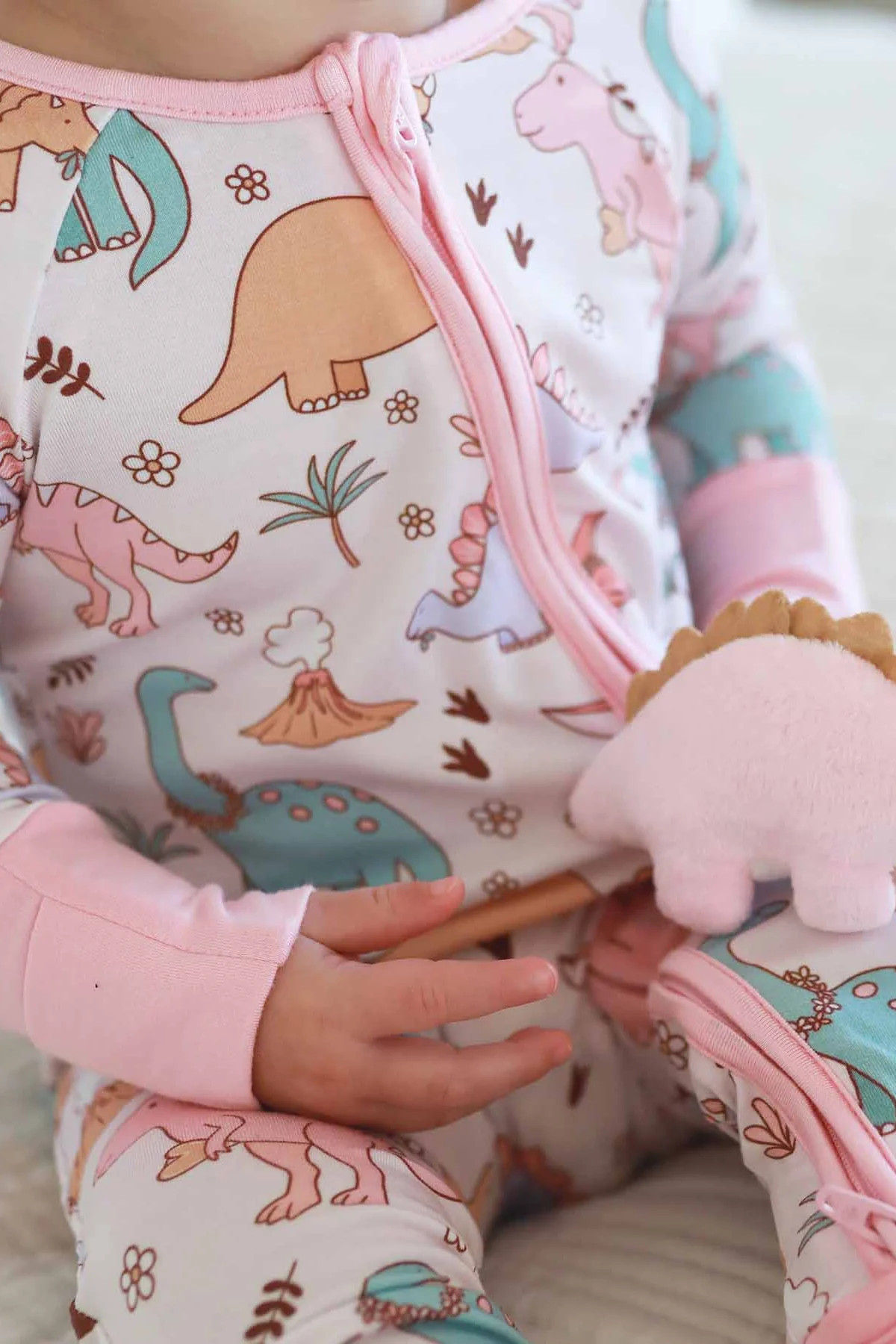 Dolly's Dinos Convertible Zip Romper - Image 7