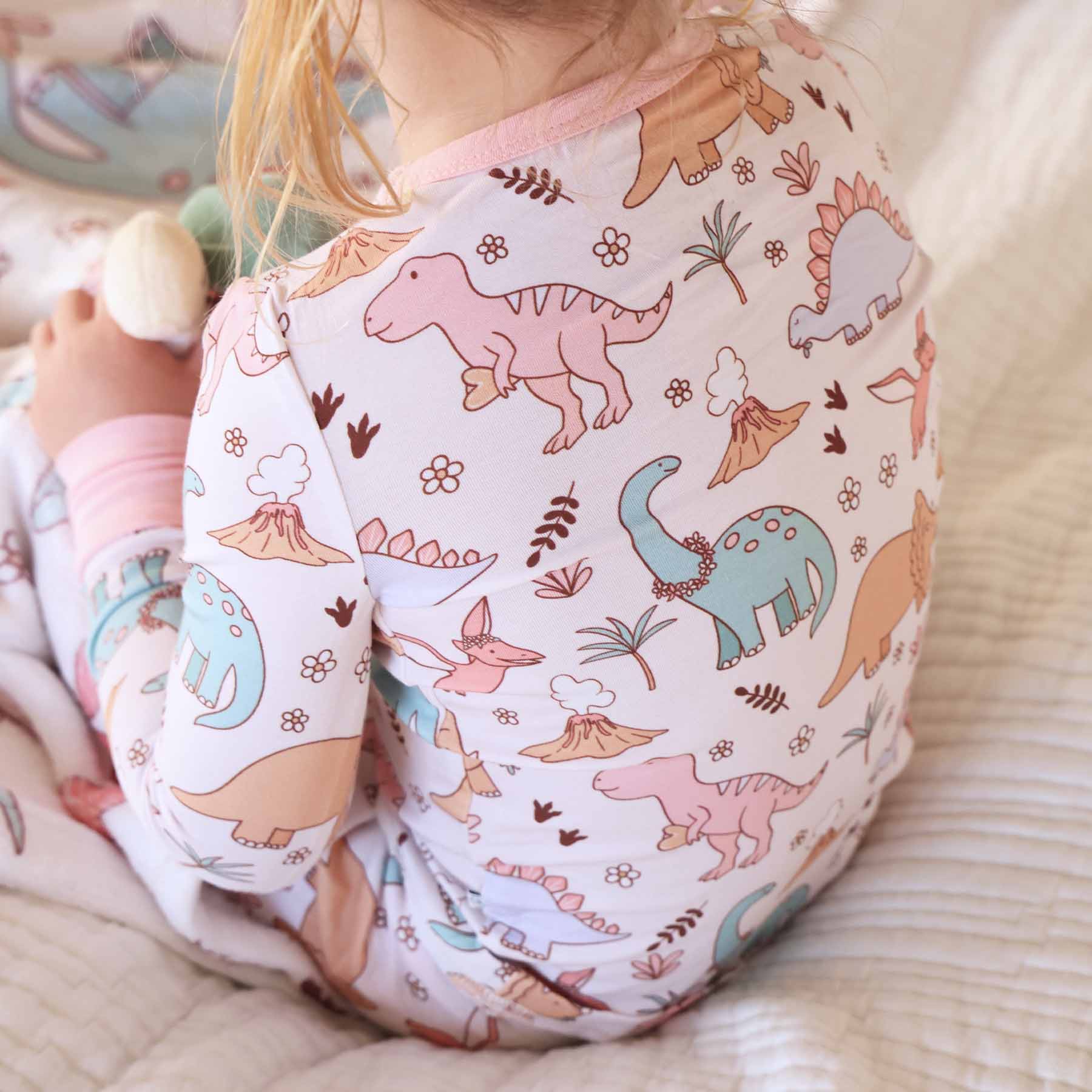 Dolly's Dinos Two Piece Pajama Set - Image 3