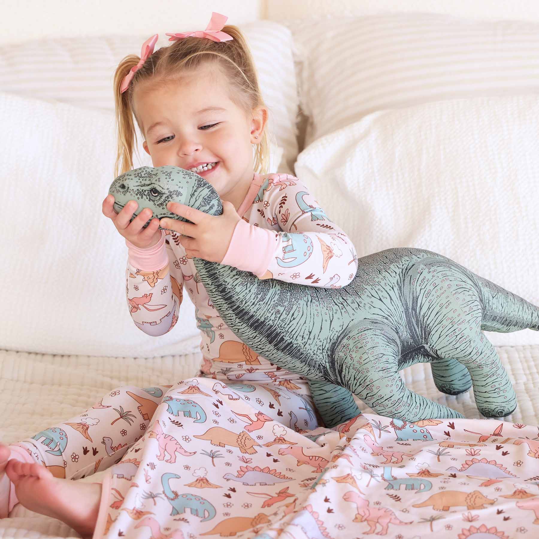 Dolly's Dinos Two Piece Pajama Set - Image 4