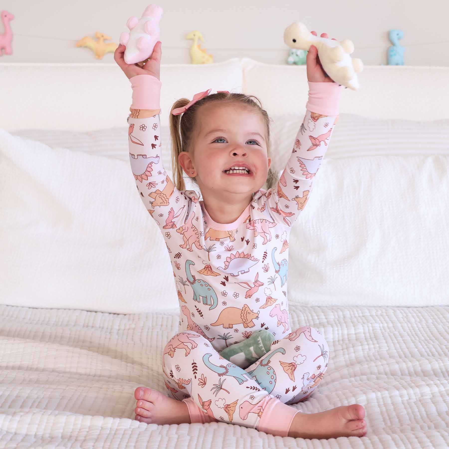 Dolly's Dinos Two Piece Pajama Set - Image 5