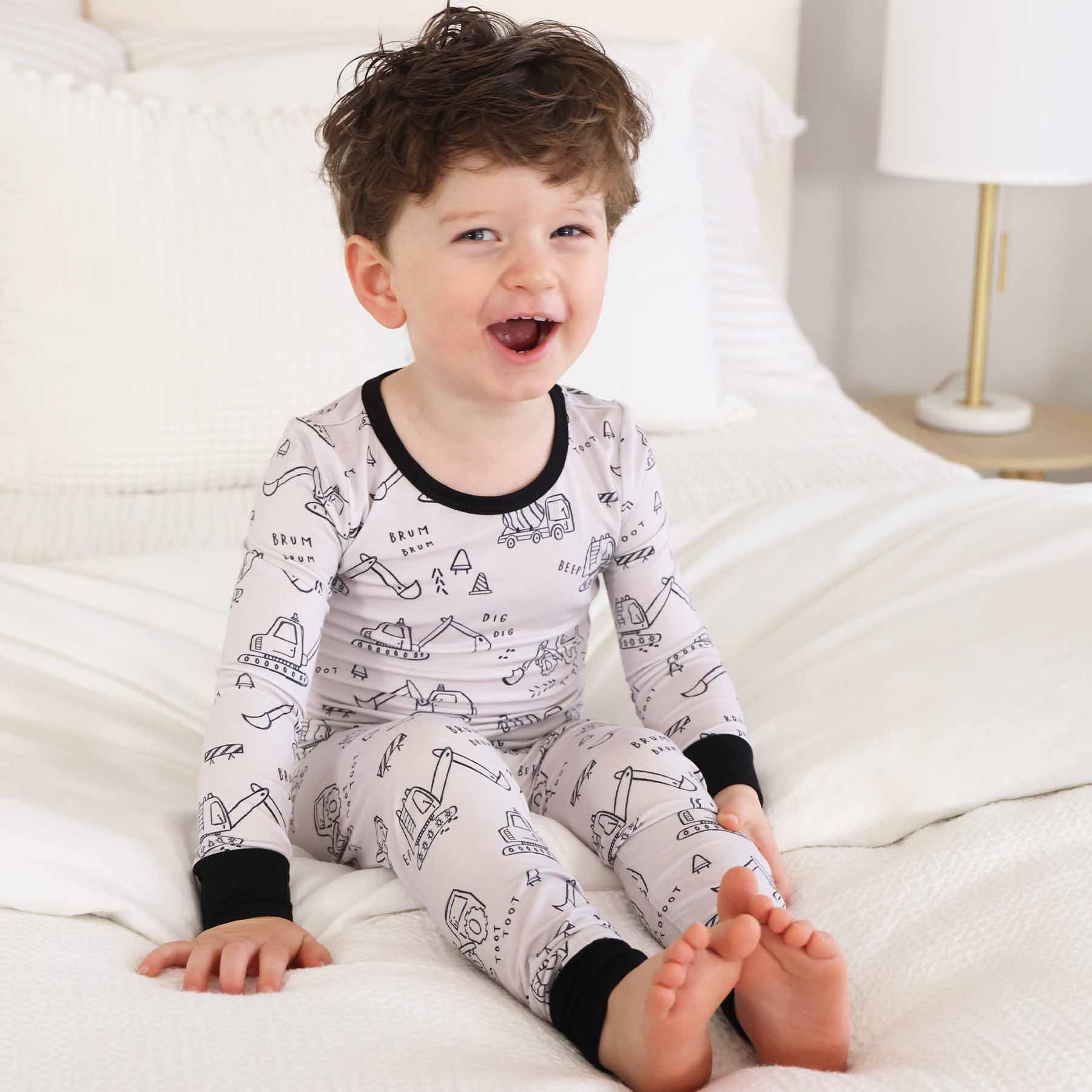 Doodle Dozers Two Piece Pajama Set - Image 10