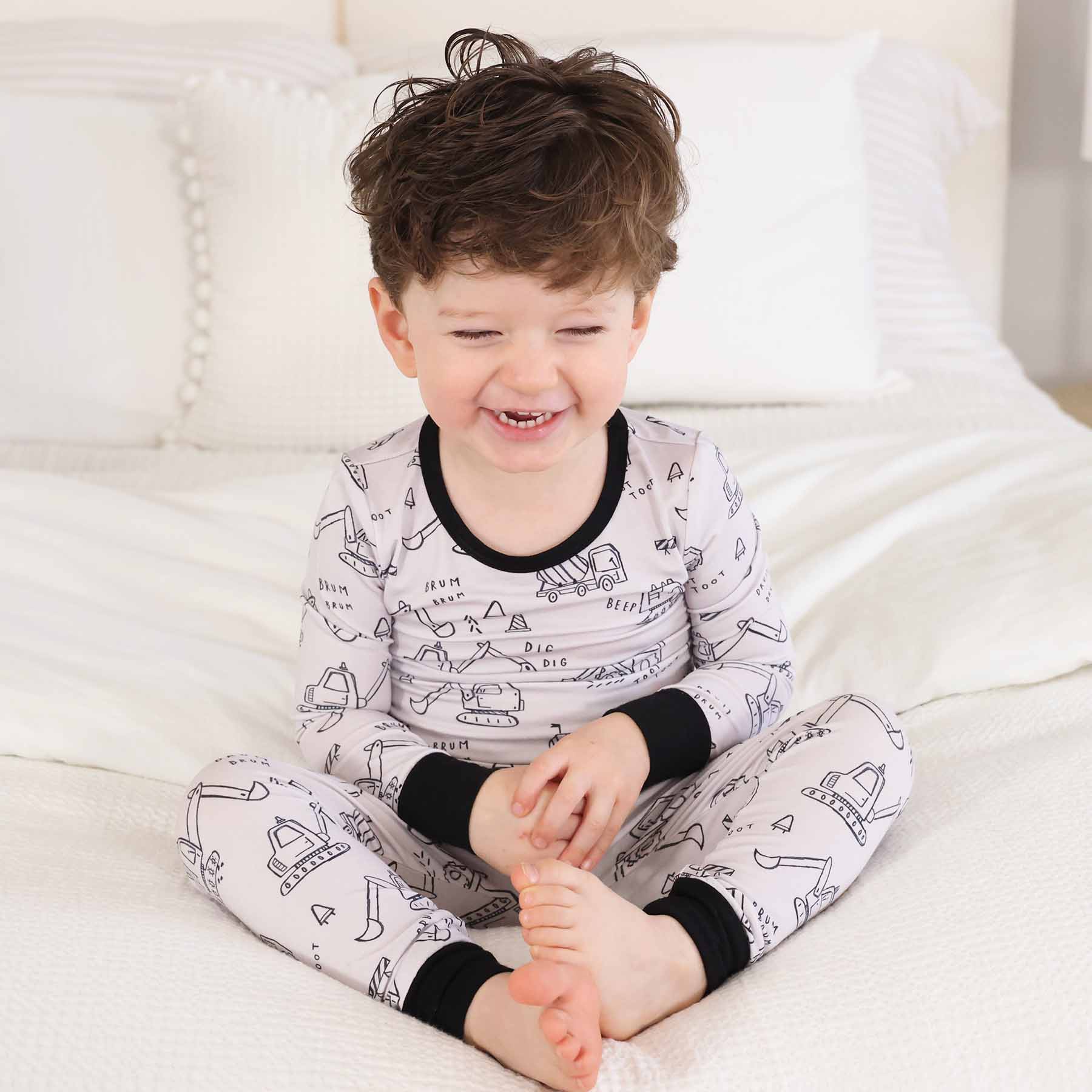 Doodle Dozers Two Piece Pajama Set - Image 12