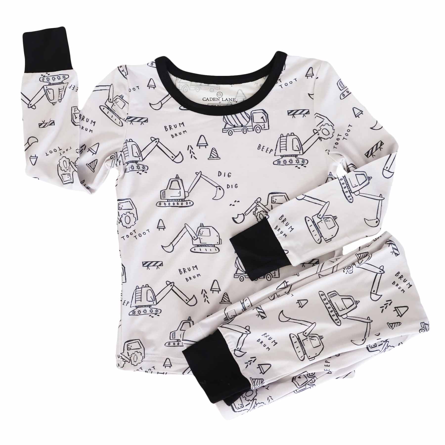 Doodle Dozers Two Piece Pajama Set - Image 7
