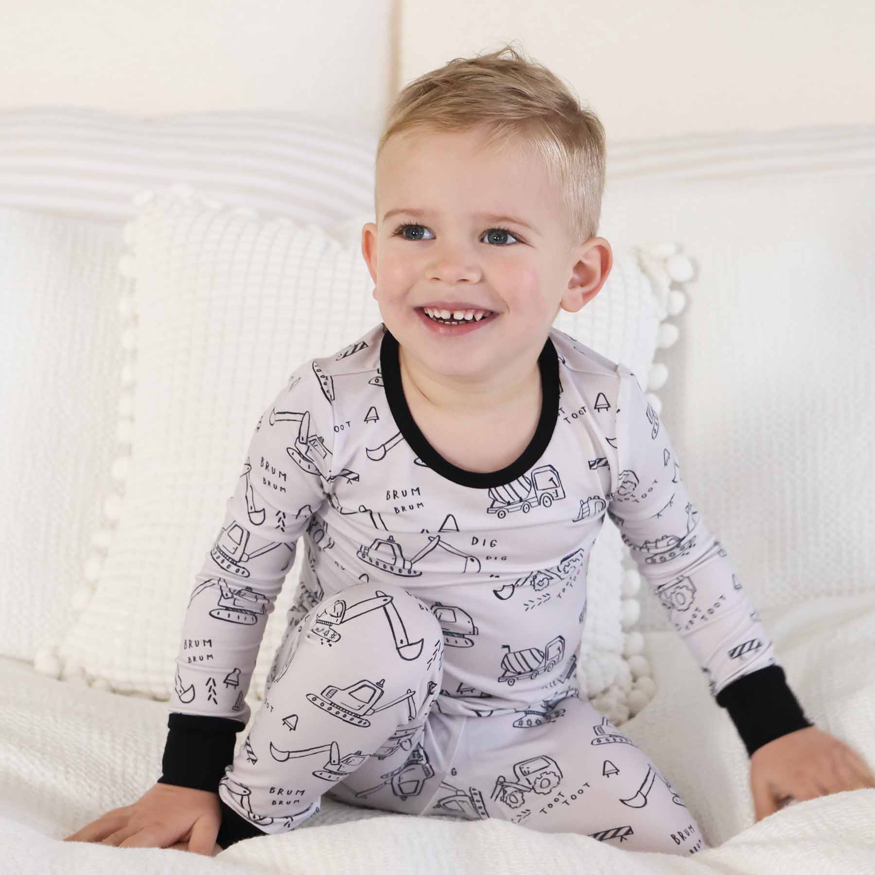 Doodle Dozers Two Piece Pajama Set - Image 9