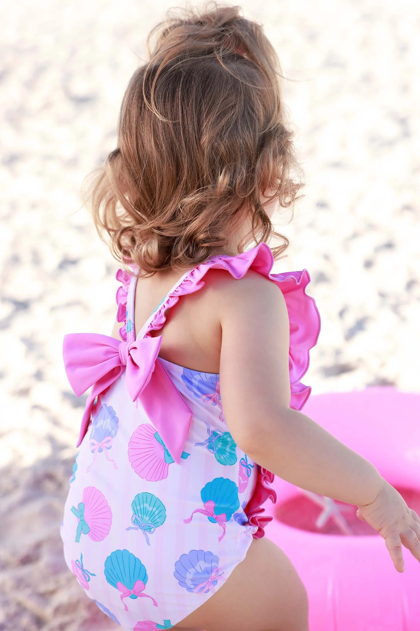 Double Ruffle Bow Back One Piece | Seaside Sweetie - Image 10