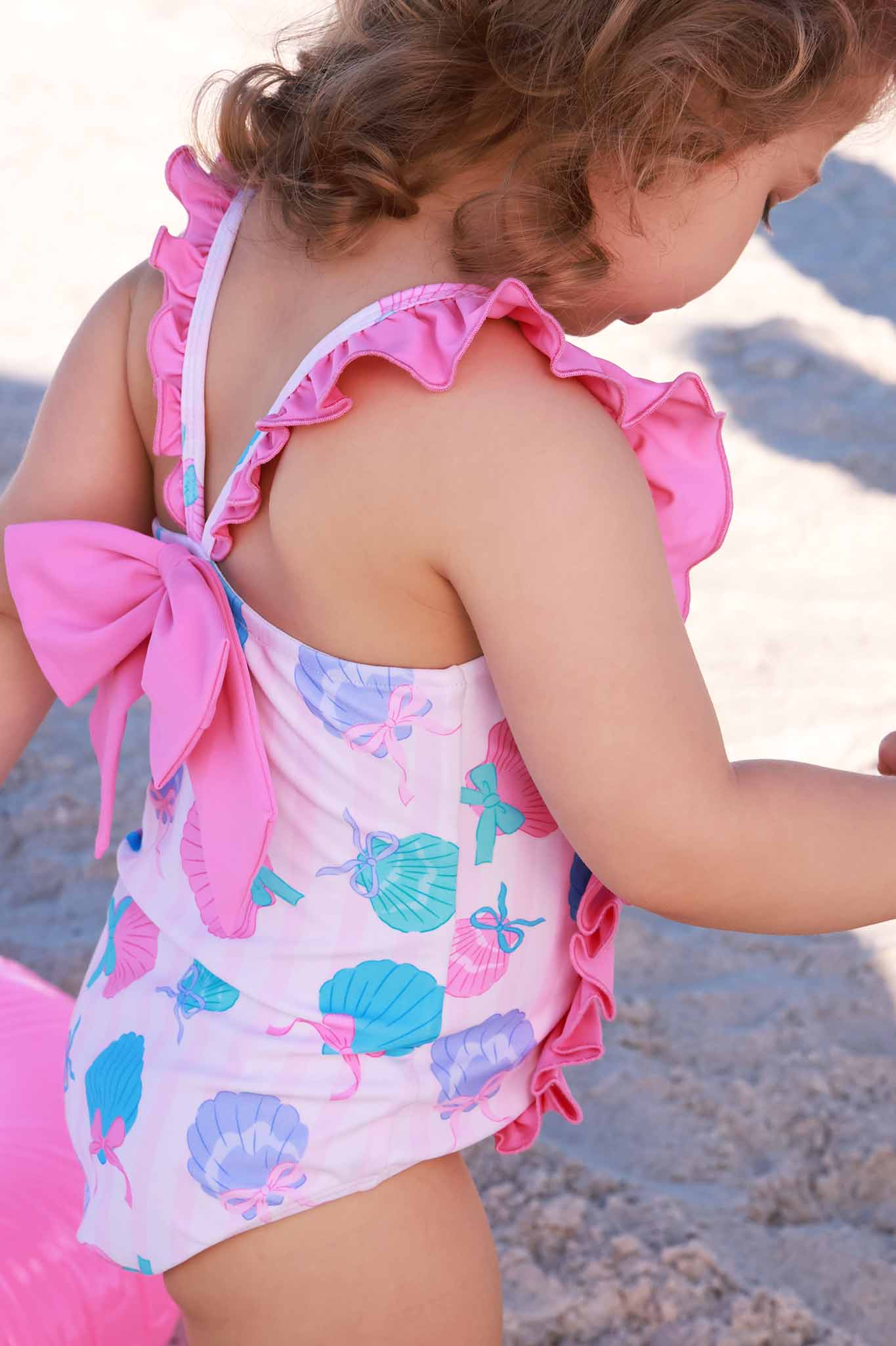 Double Ruffle Bow Back One Piece | Seaside Sweetie - Image 14