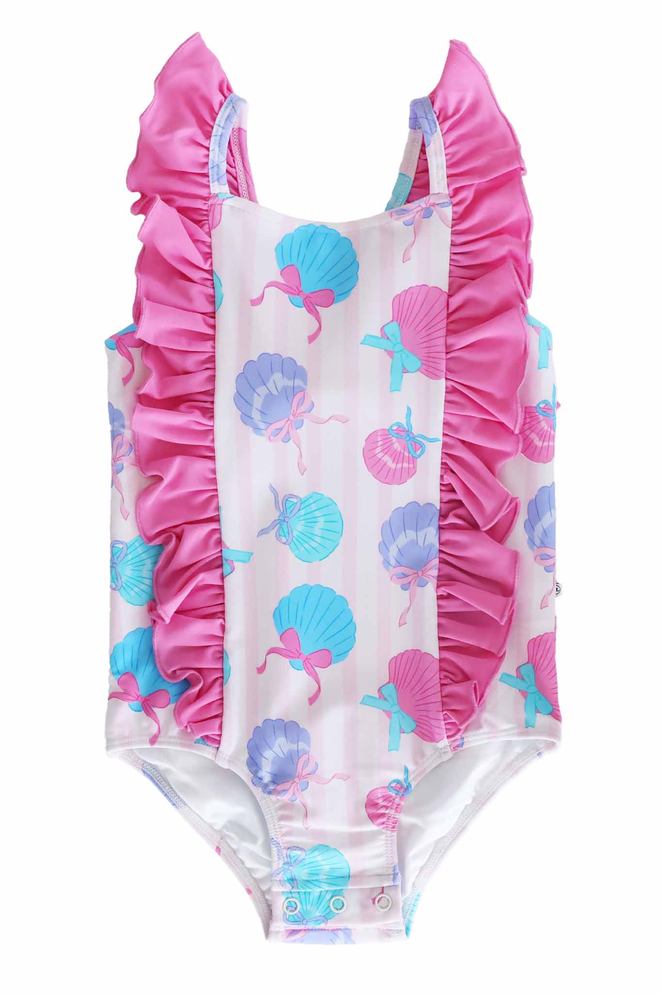 Double Ruffle Bow Back One Piece | Seaside Sweetie - Image 2