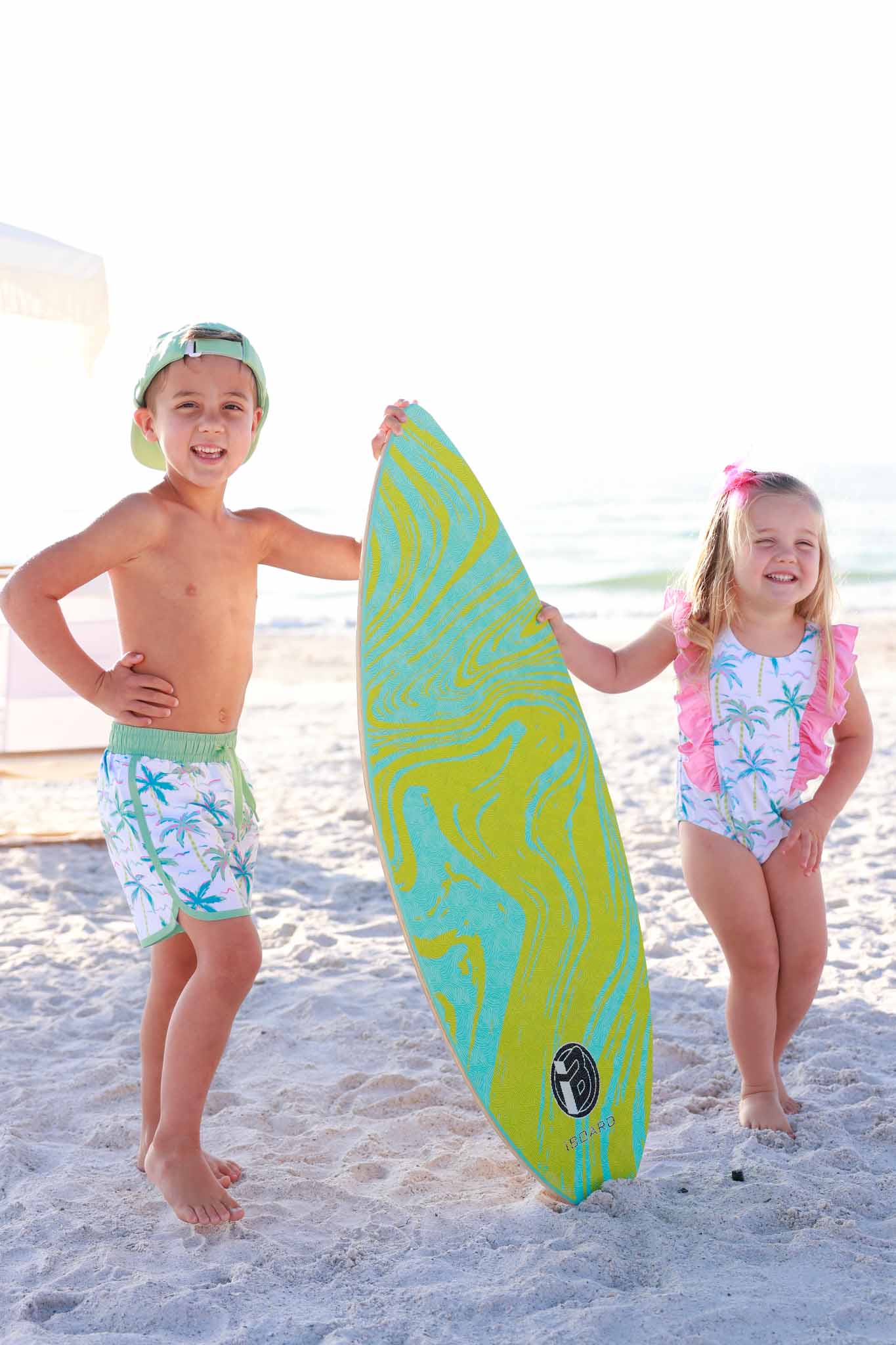 Boy's Swim Trunks | Blue Lagoon - Image 15