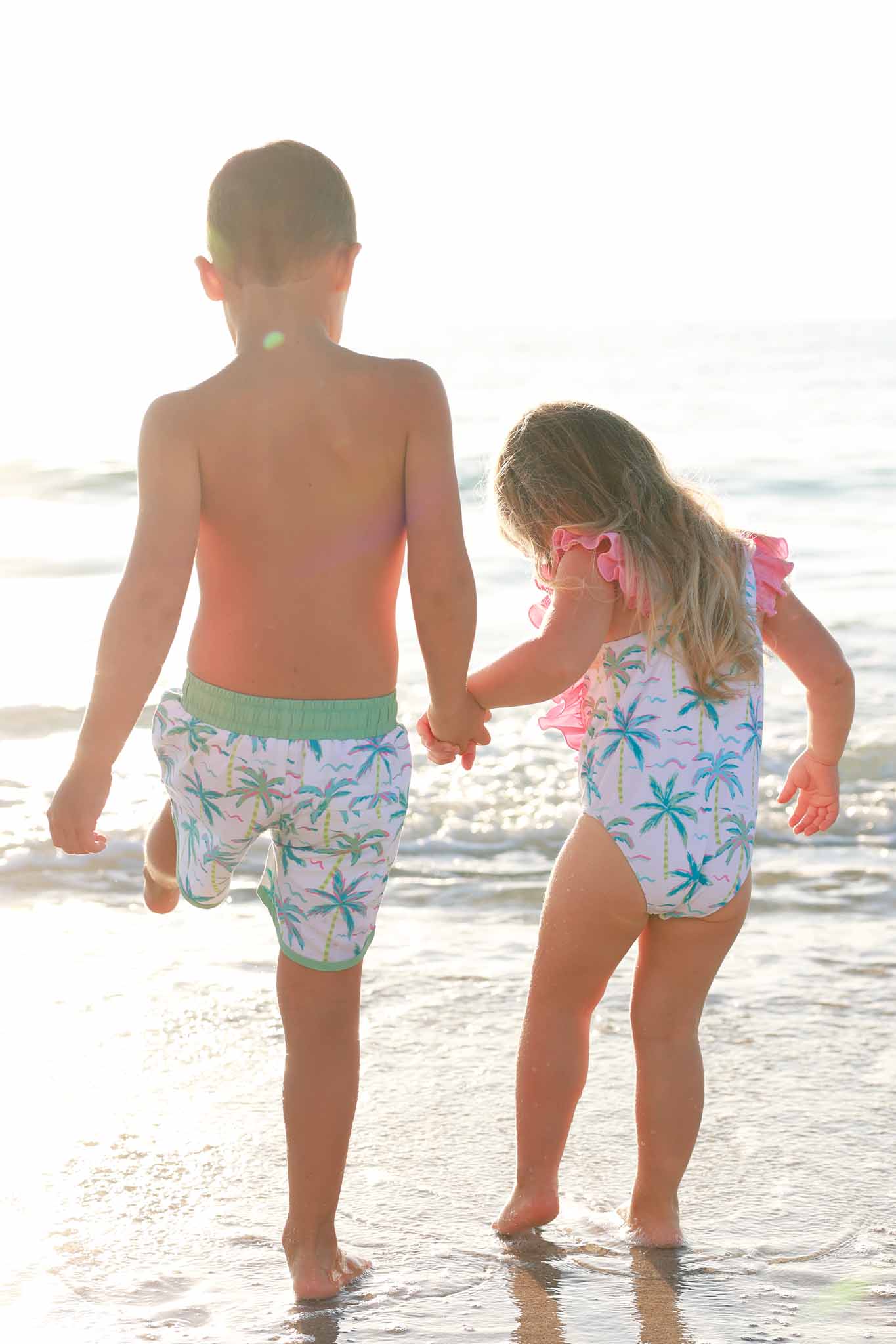 Boy's Swim Trunks | Blue Lagoon - Image 11