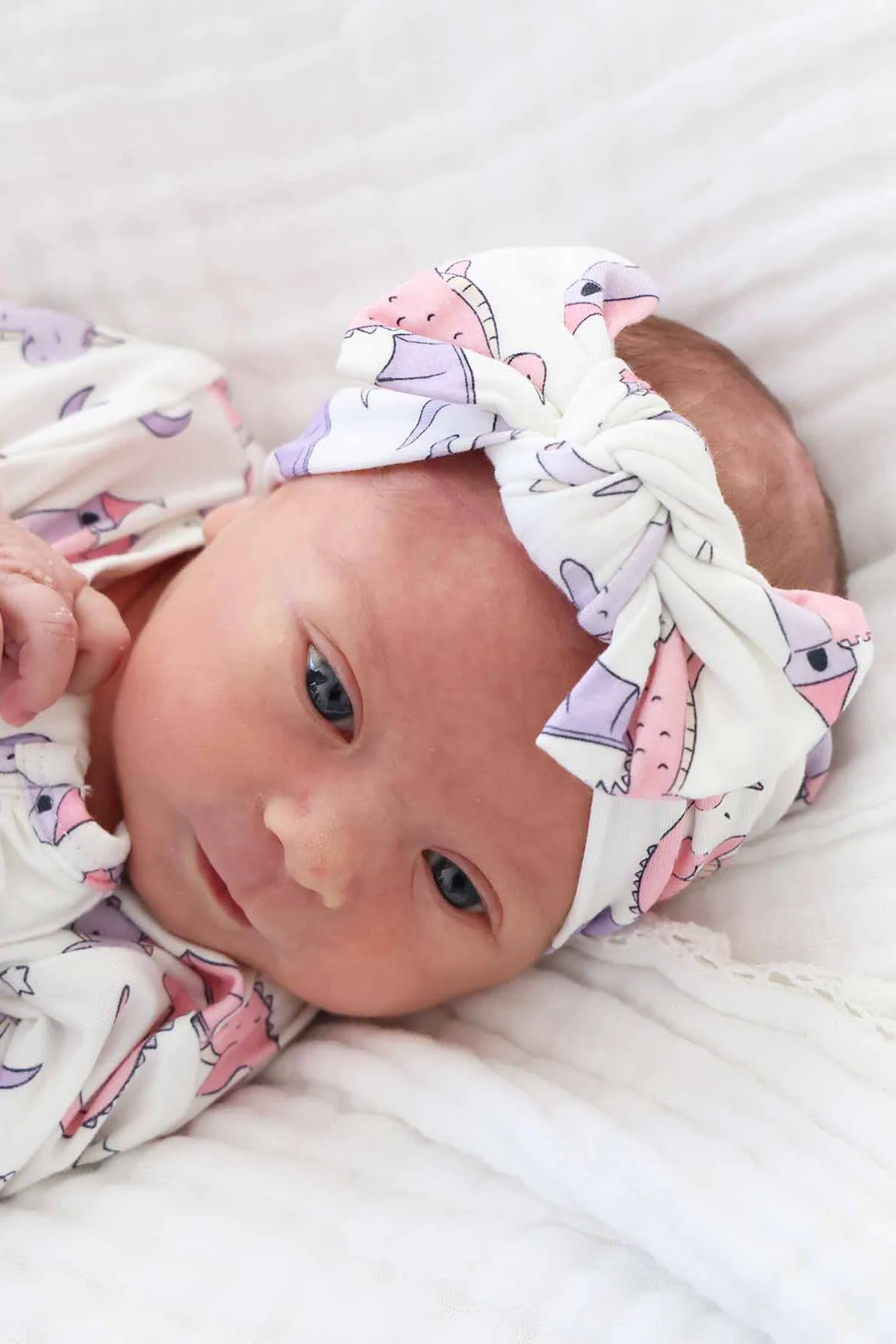 Printed Knit Large Bow Headwraps - Image 22