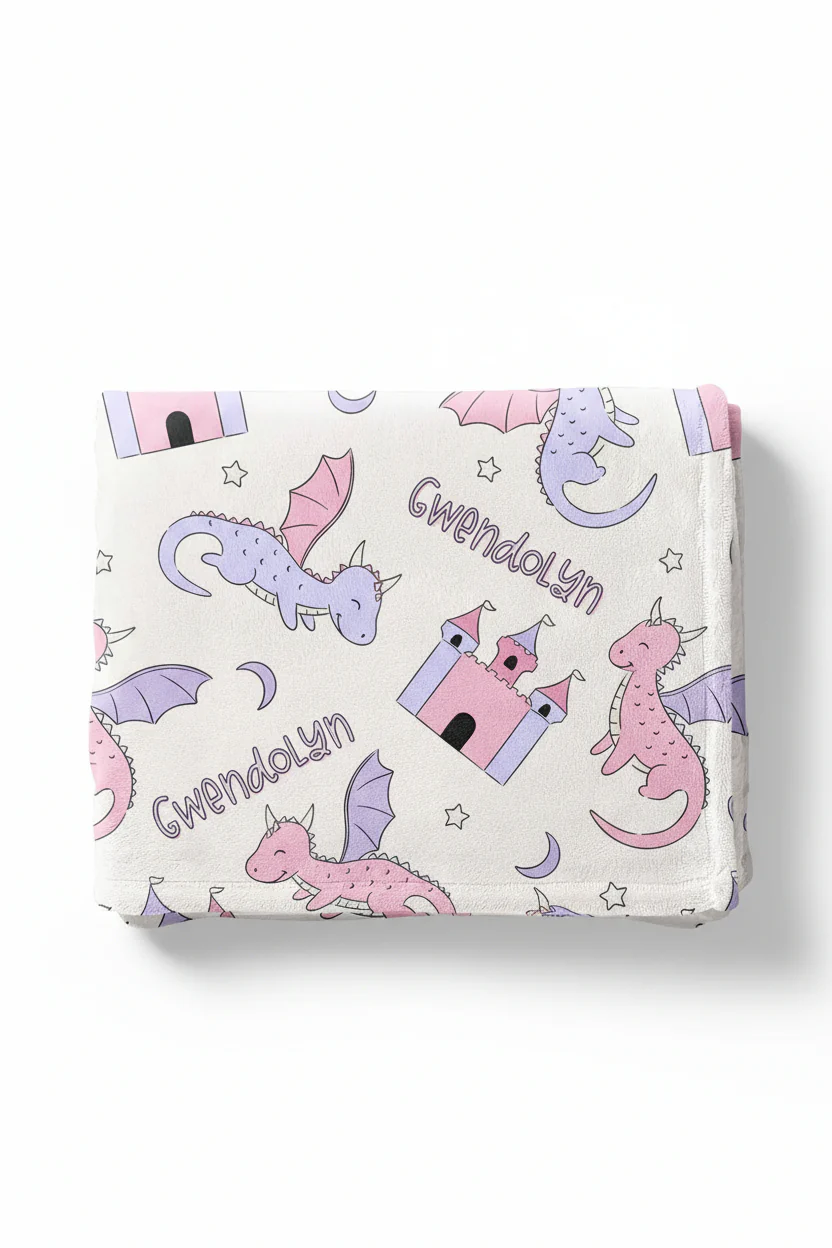 Personalized Themed Blankets for Girls - Image 132
