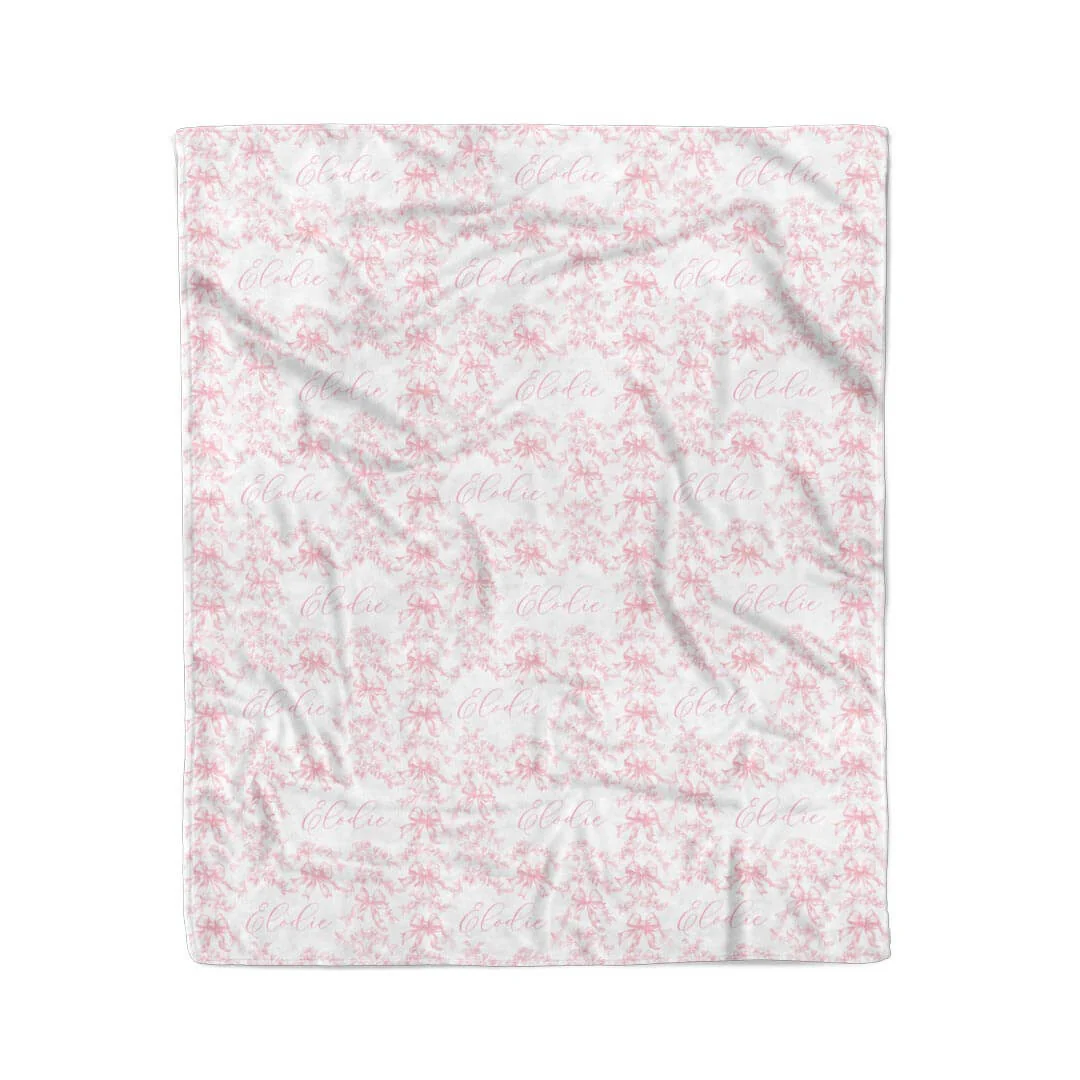 Fancy Frills Personalized Kids Blanket - Image 4
