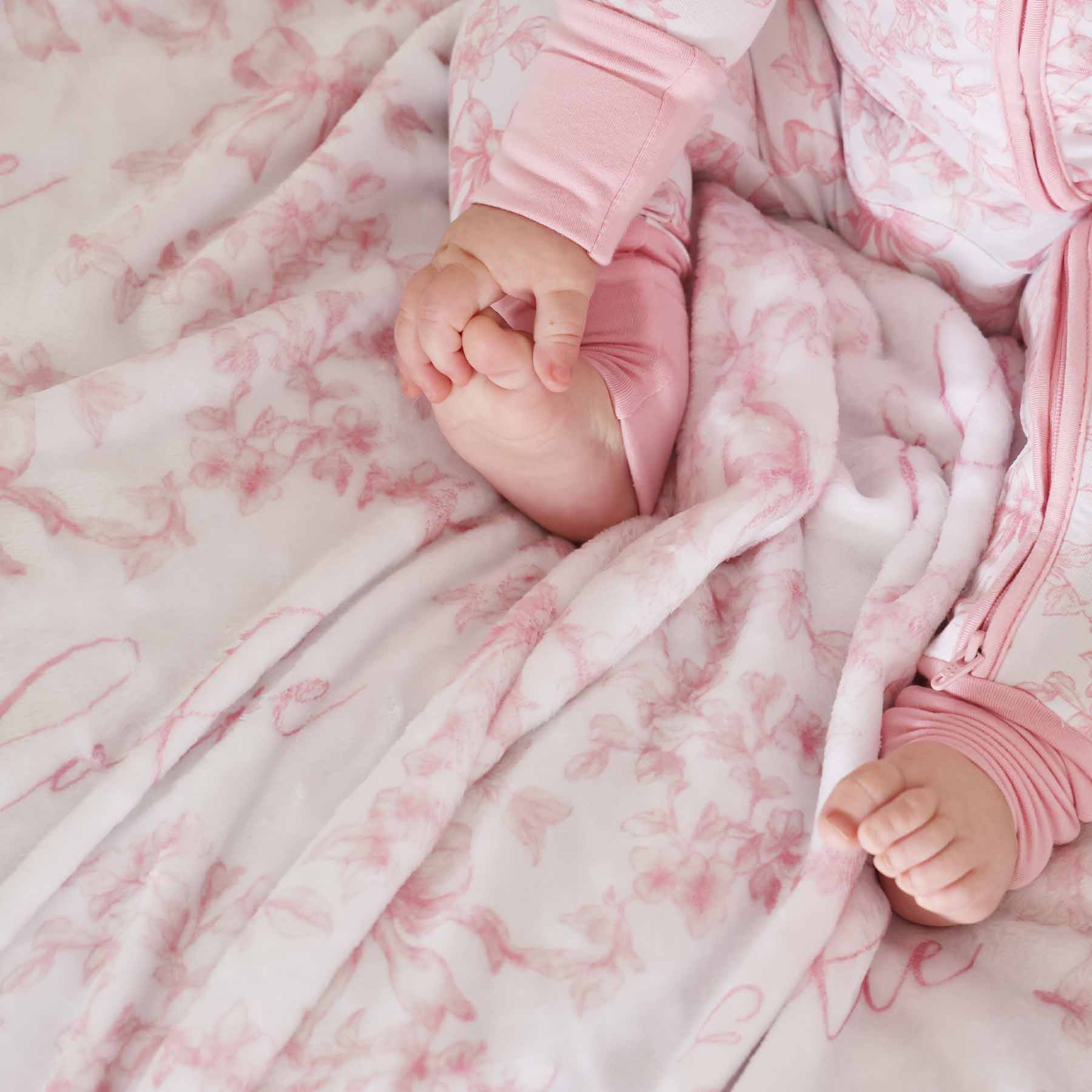 Fancy Frills Personalized Kids Blanket - Image 5