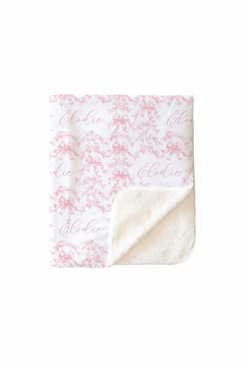 Fancy Frills Personalized Kids Blanket - Image 6