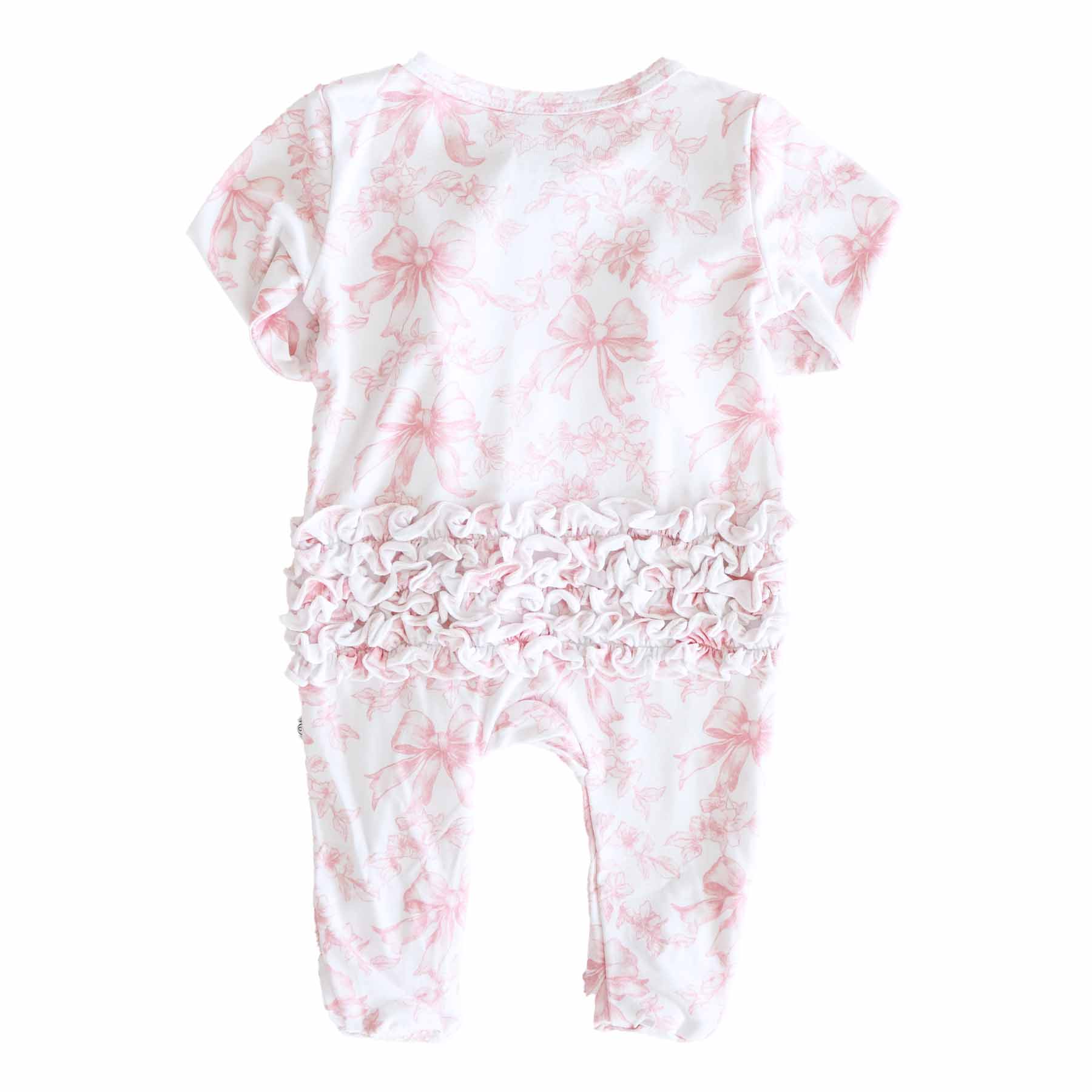 Fancy Frills Ruffle Zipper Footie - Image 8