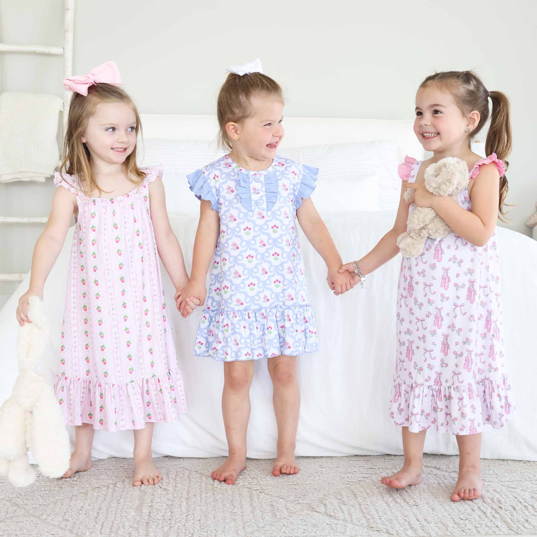 Flutter Sleeve Nightgown | Tied In Tulips - Image 10