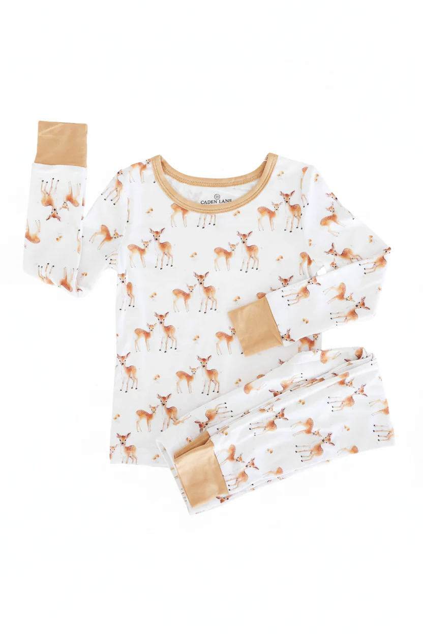 Friendly Fawns Two Piece Pajama Set - Image 6