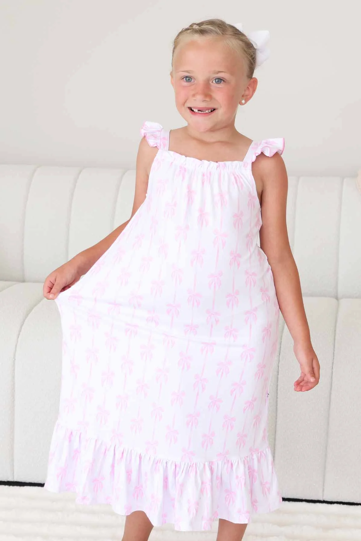 Full Length Ruffle Nightgown | Beauty Sleep - Image 5