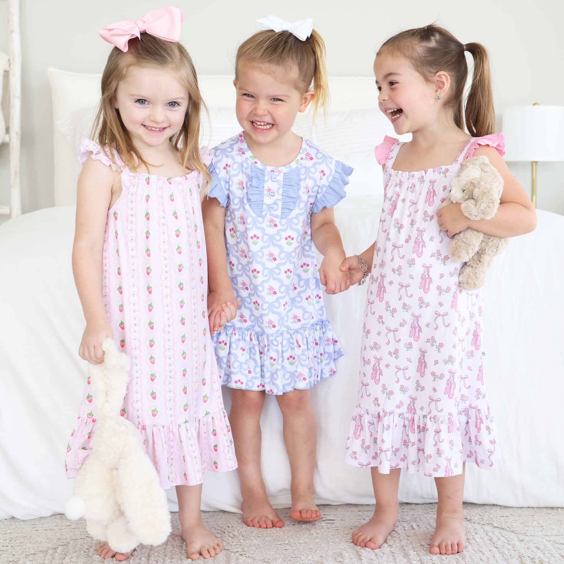 Full Length Ruffle Nightgown | Berry Sweet - Image 12
