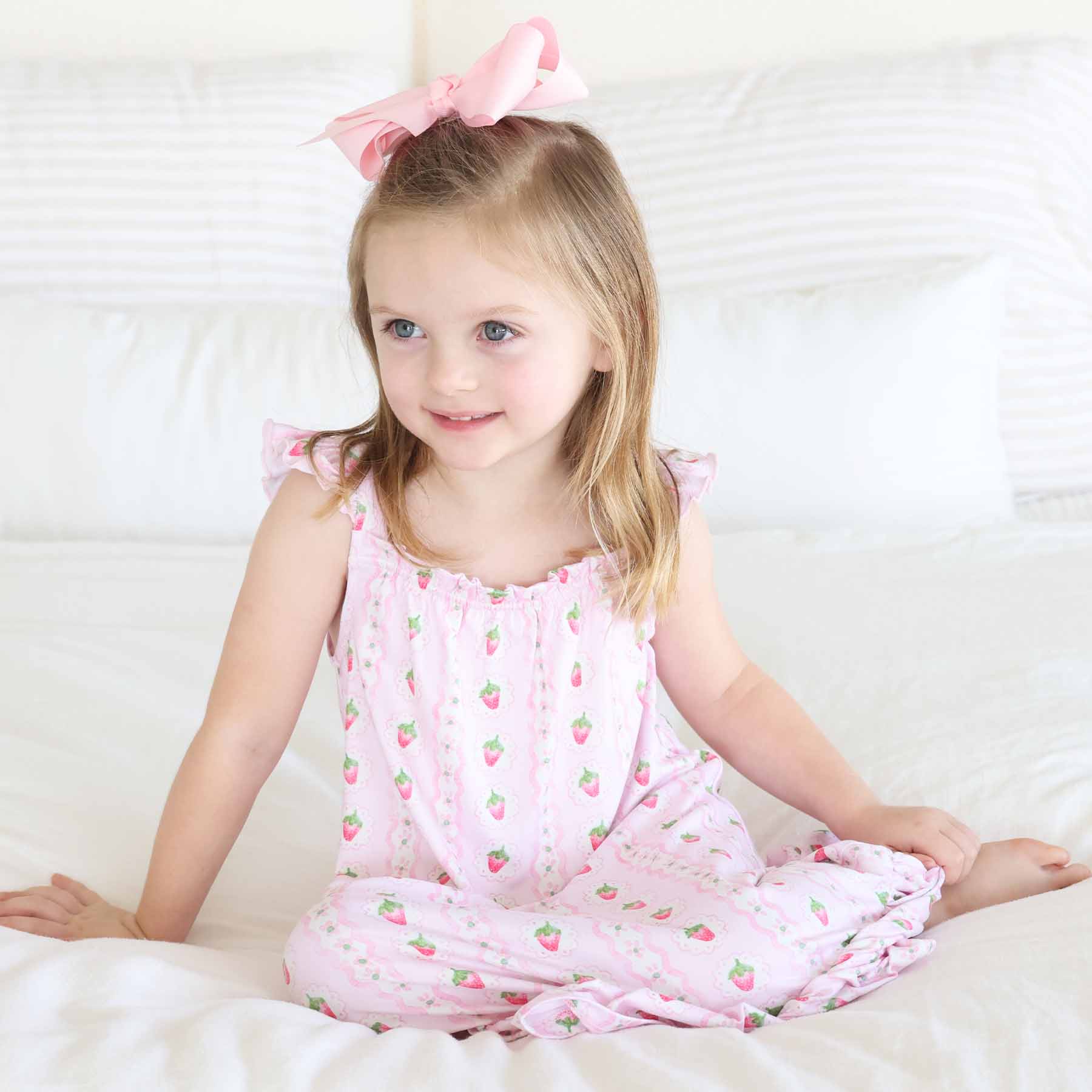 Full Length Ruffle Nightgown | Berry Sweet - Image 8