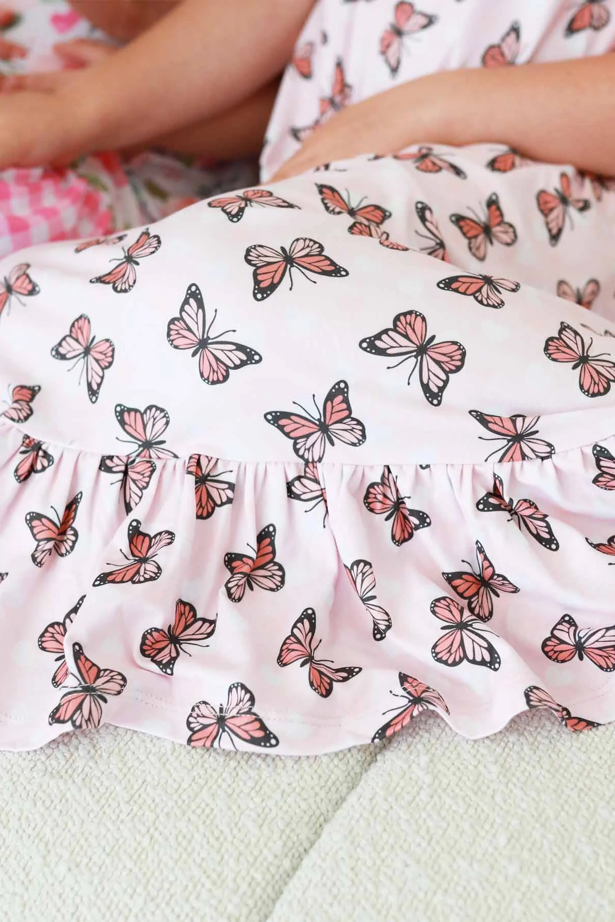 Full Length Ruffle Nightgown | Butterfly Dreams - Image 5