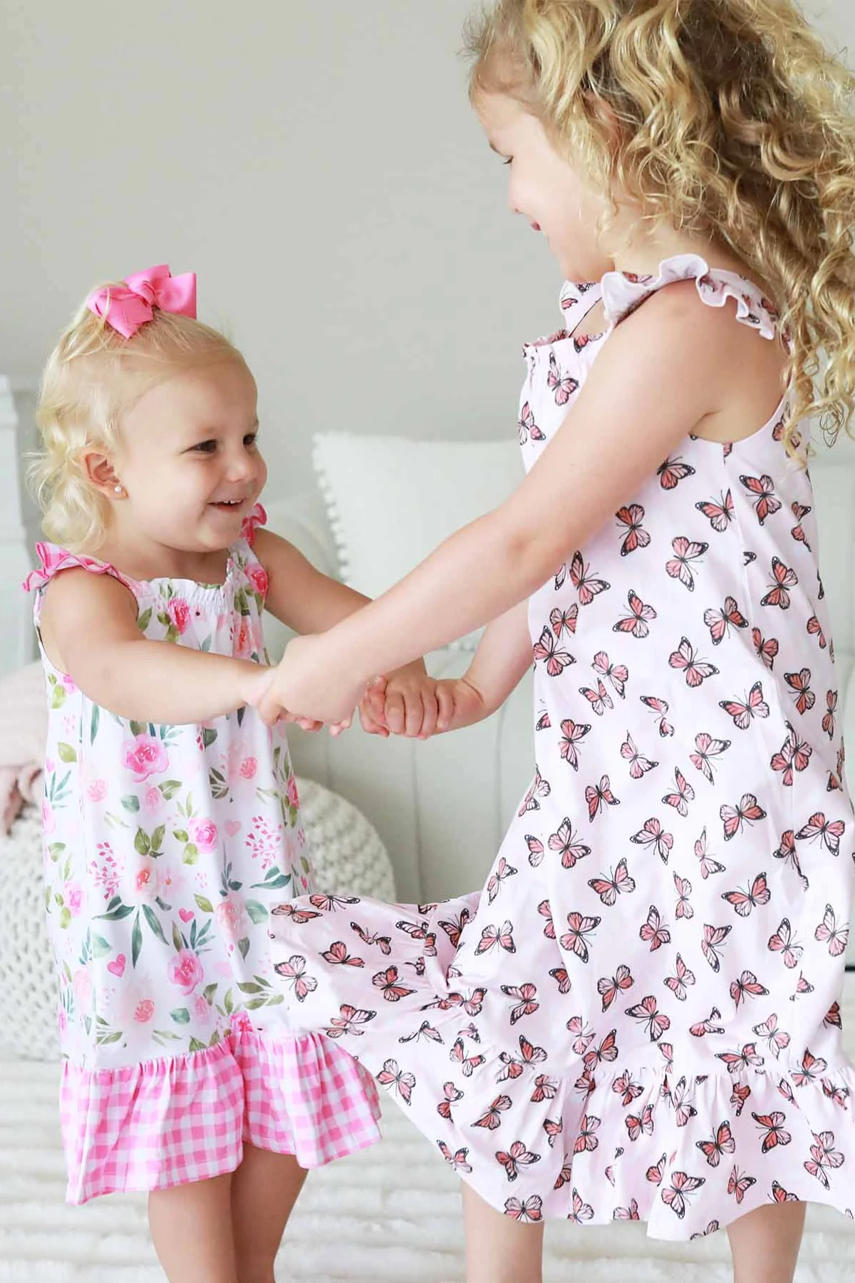 Full Length Ruffle Nightgown | Butterfly Dreams - Image 7