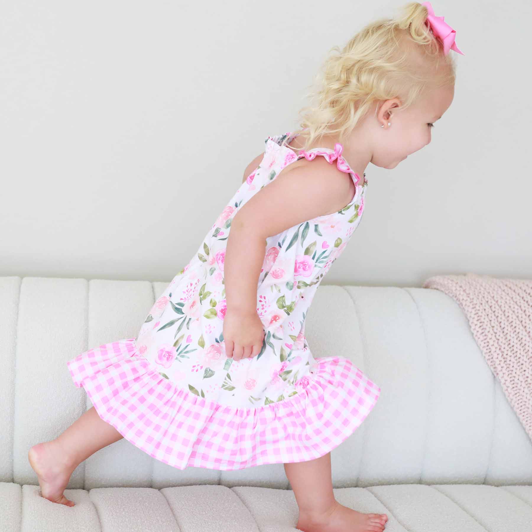 Full Length Ruffle Nightgown | In Bloom - Image 5