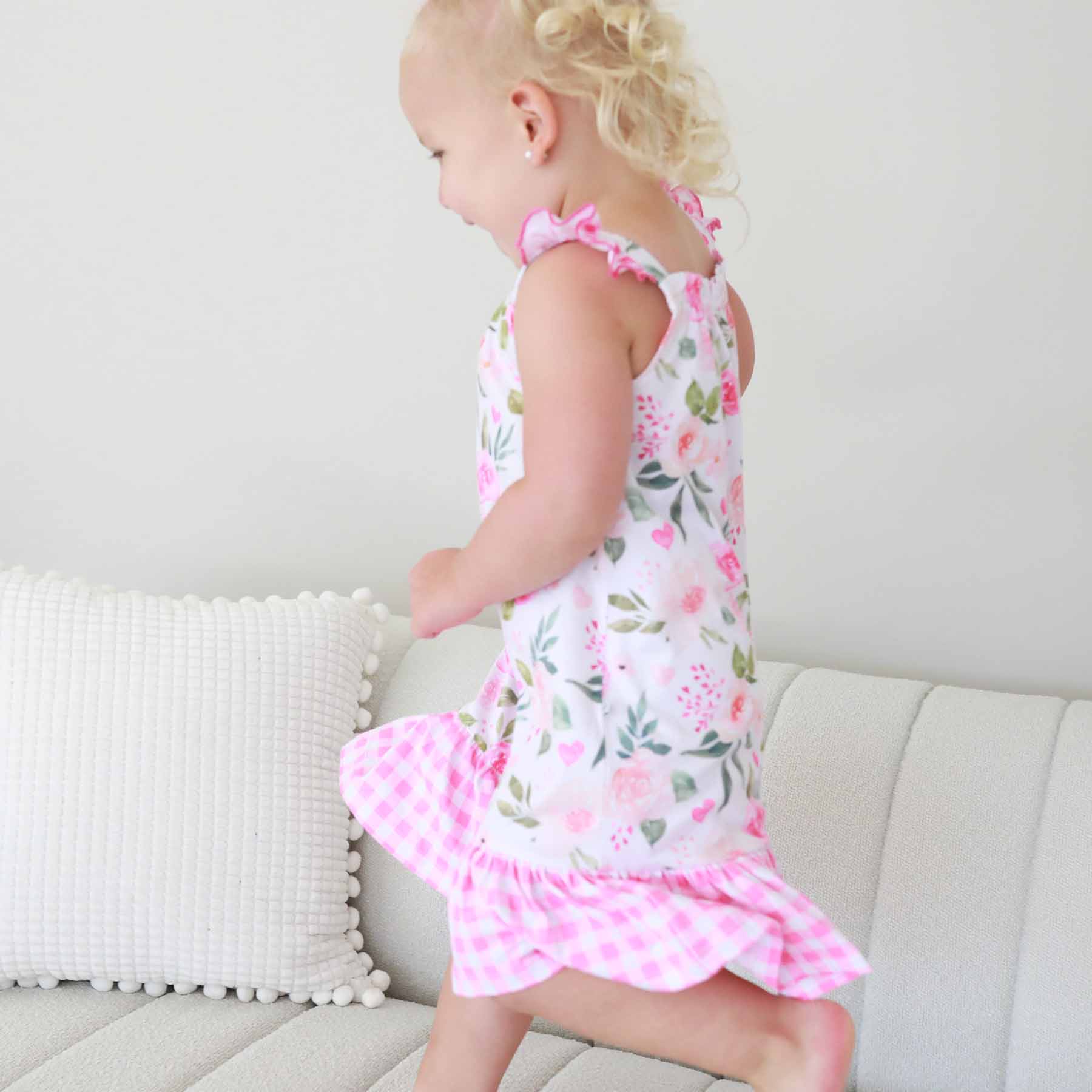 Full Length Ruffle Nightgown | In Bloom - Image 8