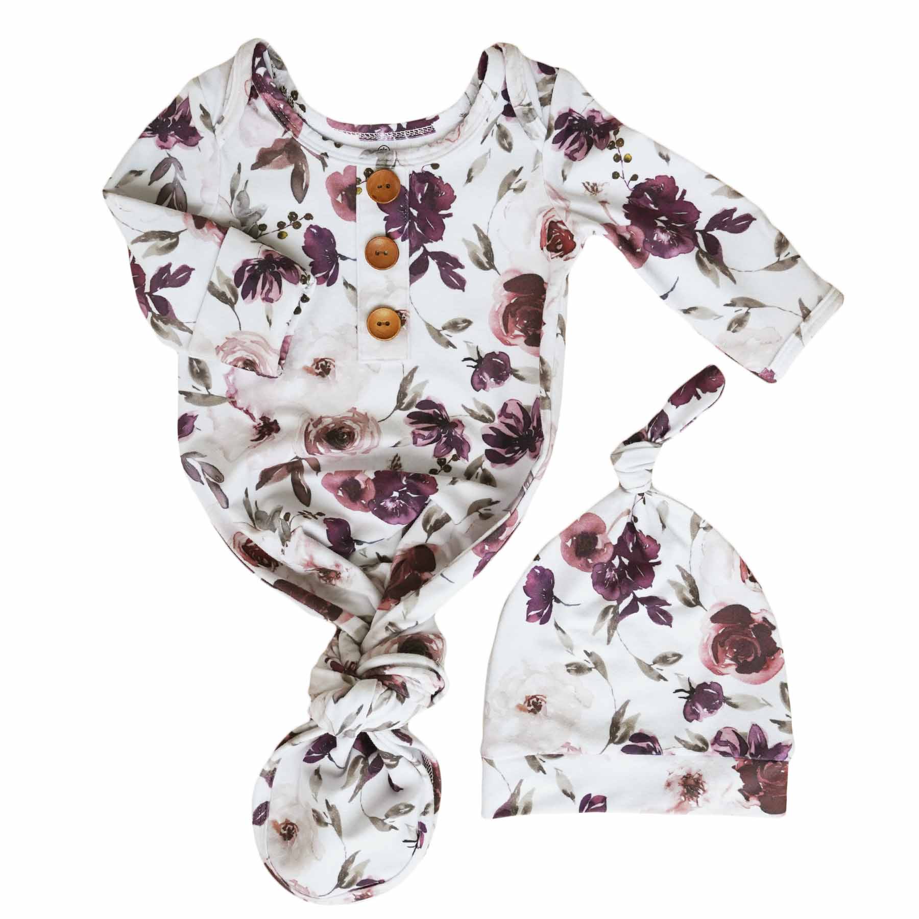 Printed Knot Gowns for Girls | Best Sellers - Image 2