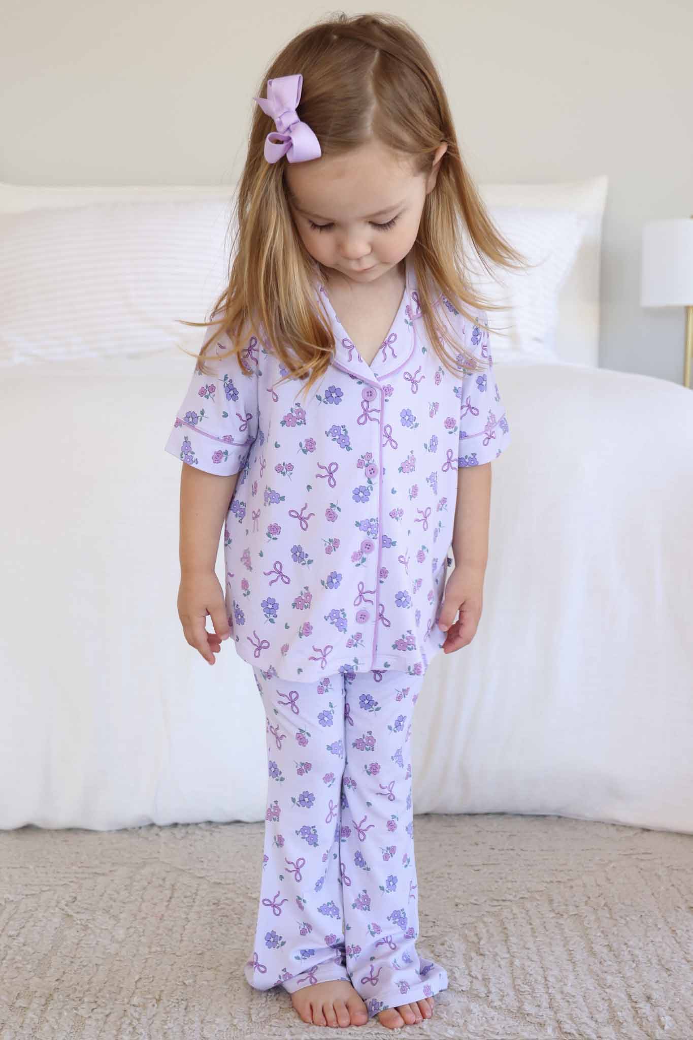 Girl's Two Piece Flare Lounge Sets - Image 62