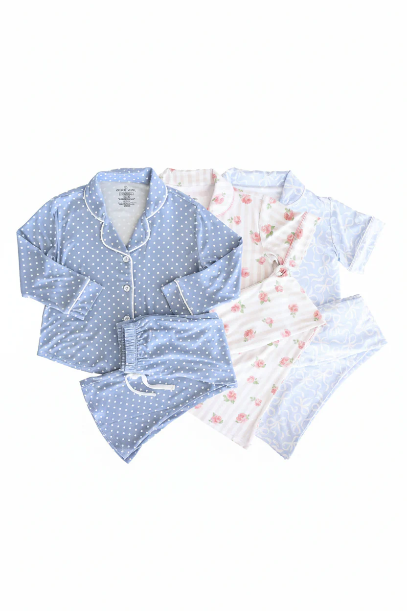 Girl's Two Piece Flare Lounge Sets - Image 31