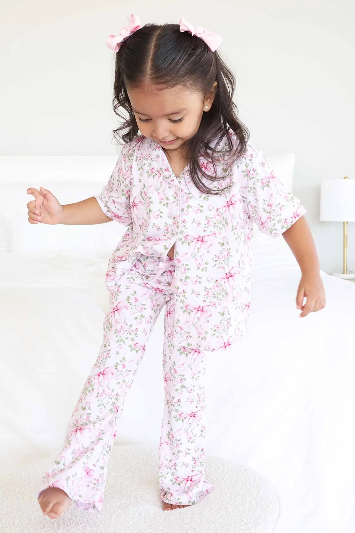 Girl's Two Piece Flare Lounge Sets - Image 5