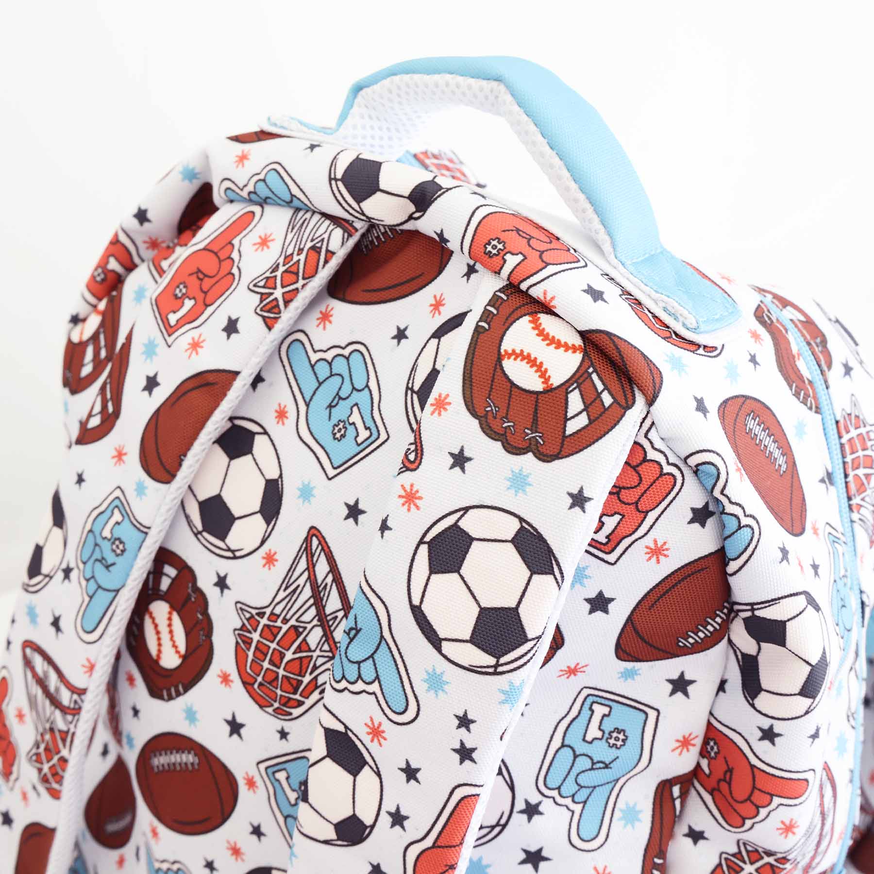 Kids Embroidered Backpack | Half Time - Image 4