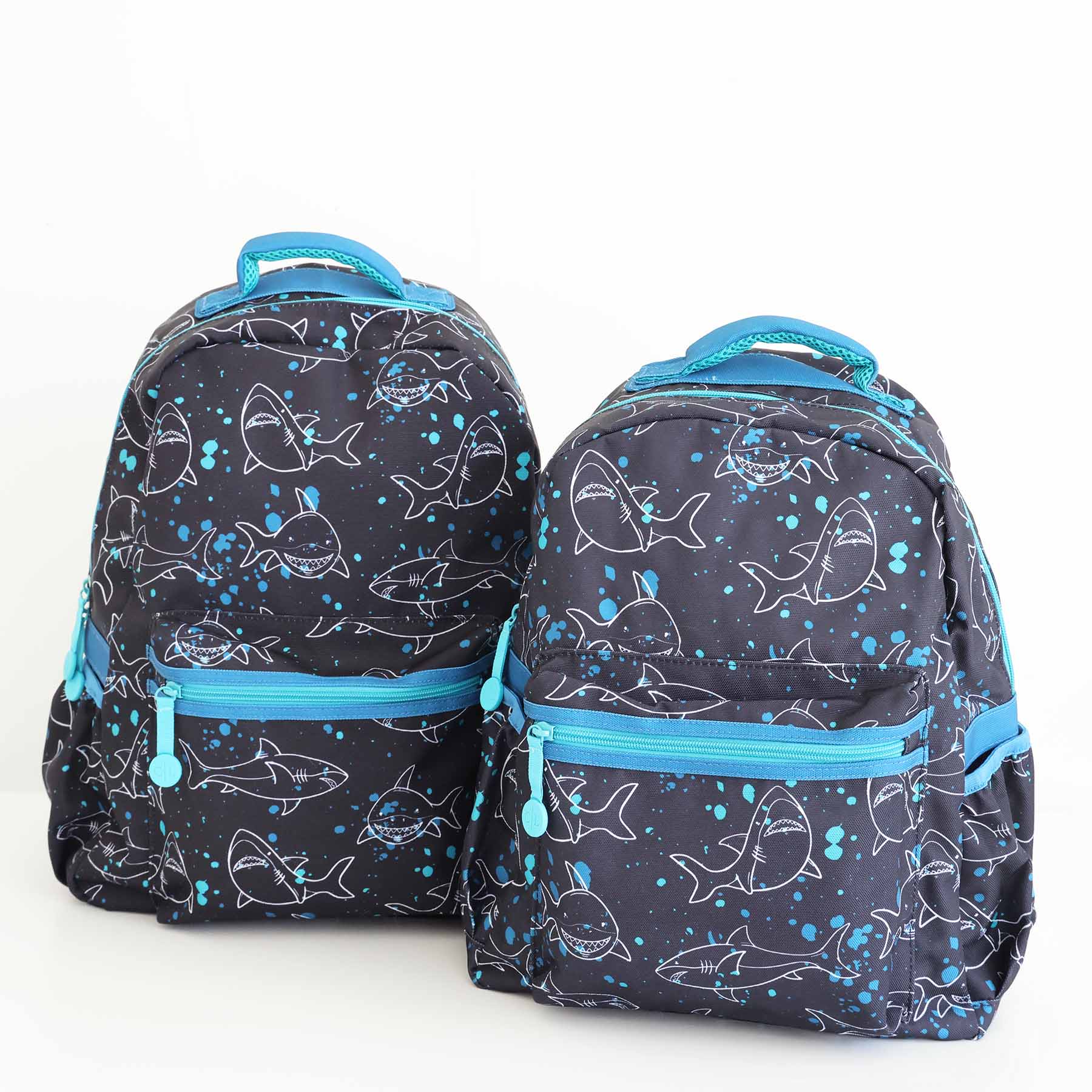 Kids Embroidered Backpack | Shark Attack - Image 13
