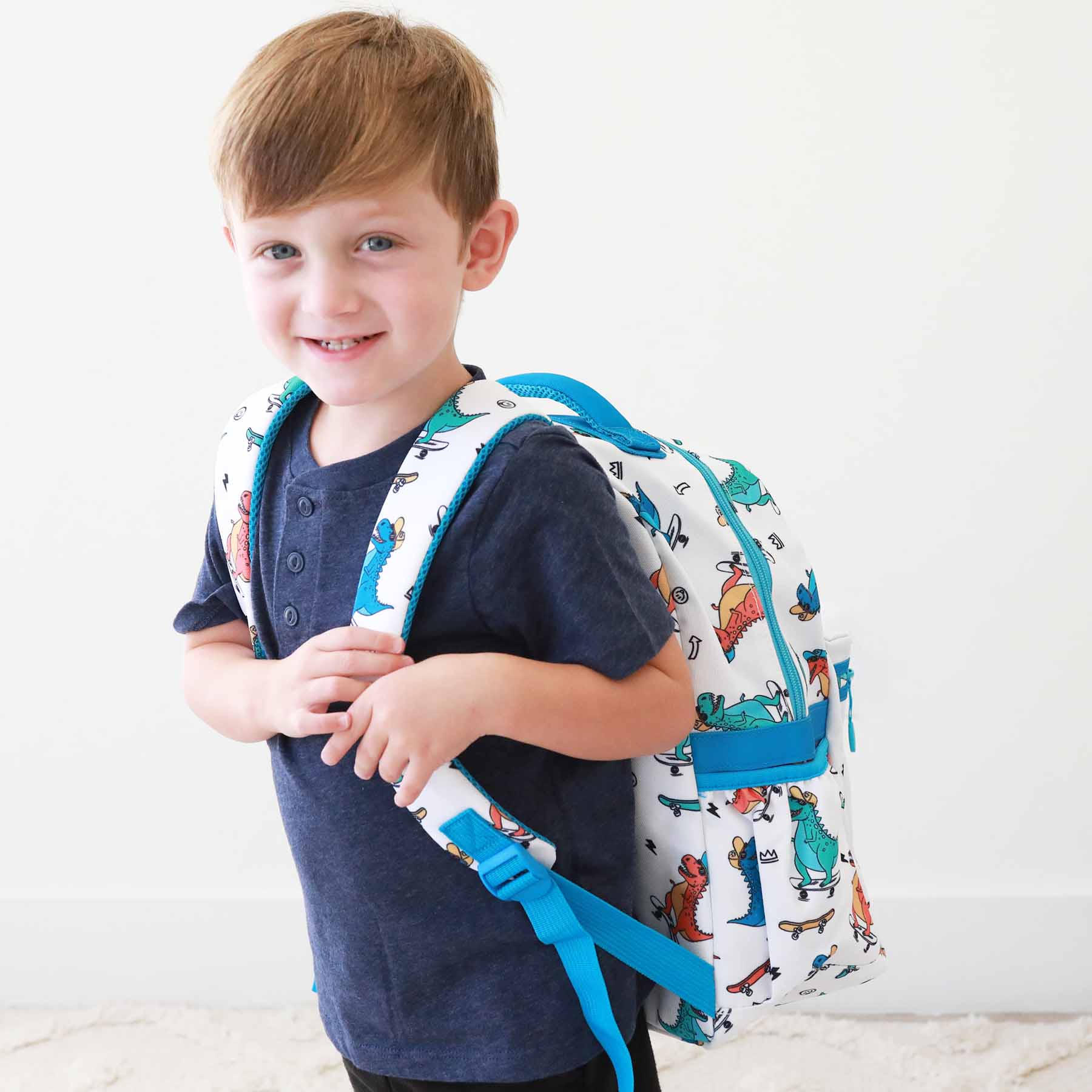 Kids Embroidered Backpack | Totally T-Rex - Image 19