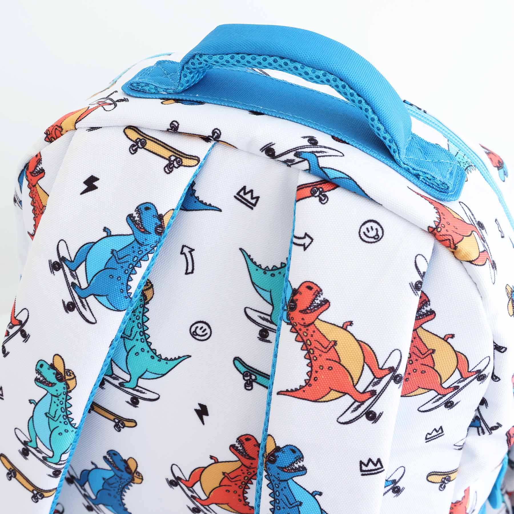 Kids Embroidered Backpack | Totally T-Rex - Image 5