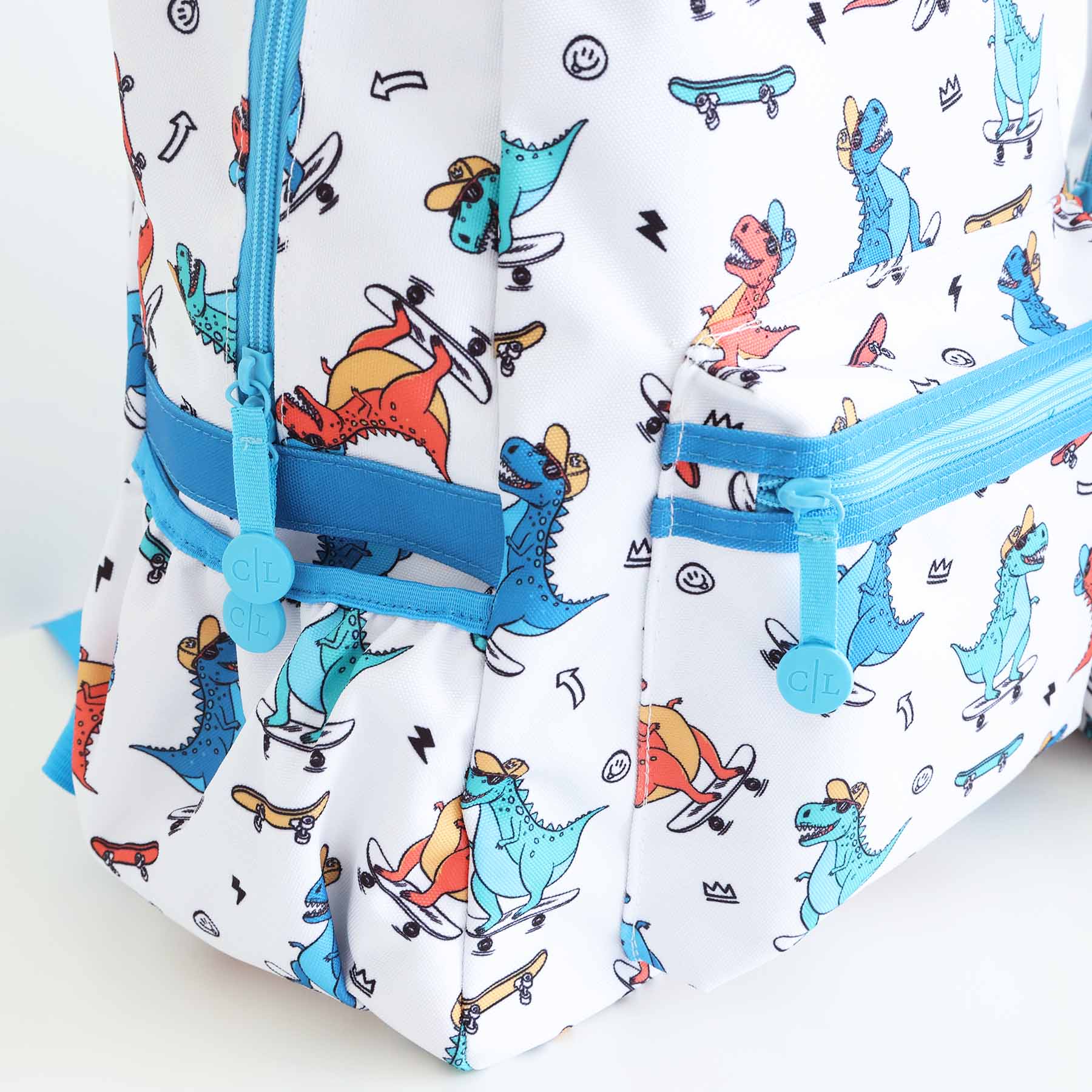 Kids Embroidered Backpack | Totally T-Rex - Image 8